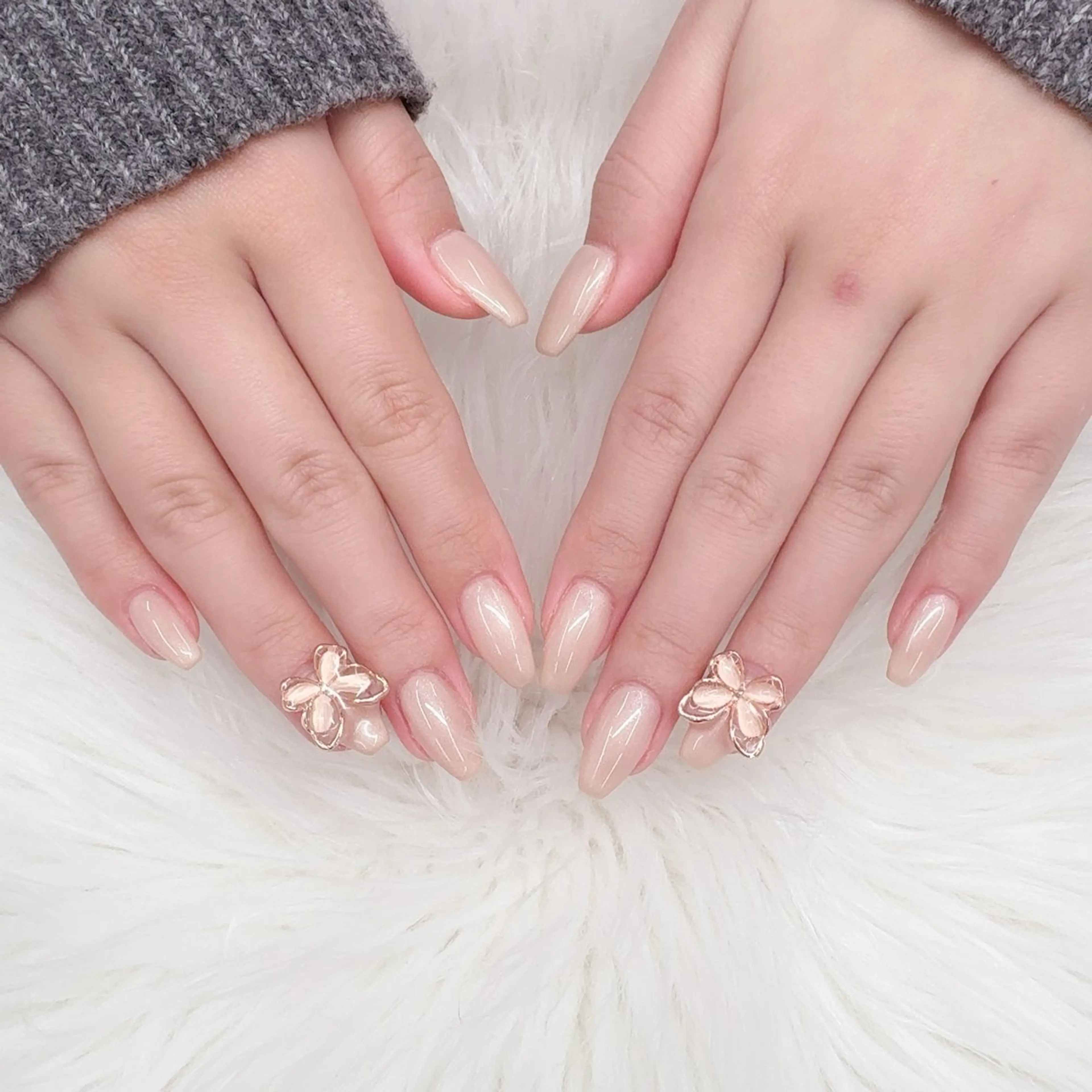 ネイル ワンカラーネイル ハンドネイル エリクサーネイル池袋 大谷のネイルデザイン