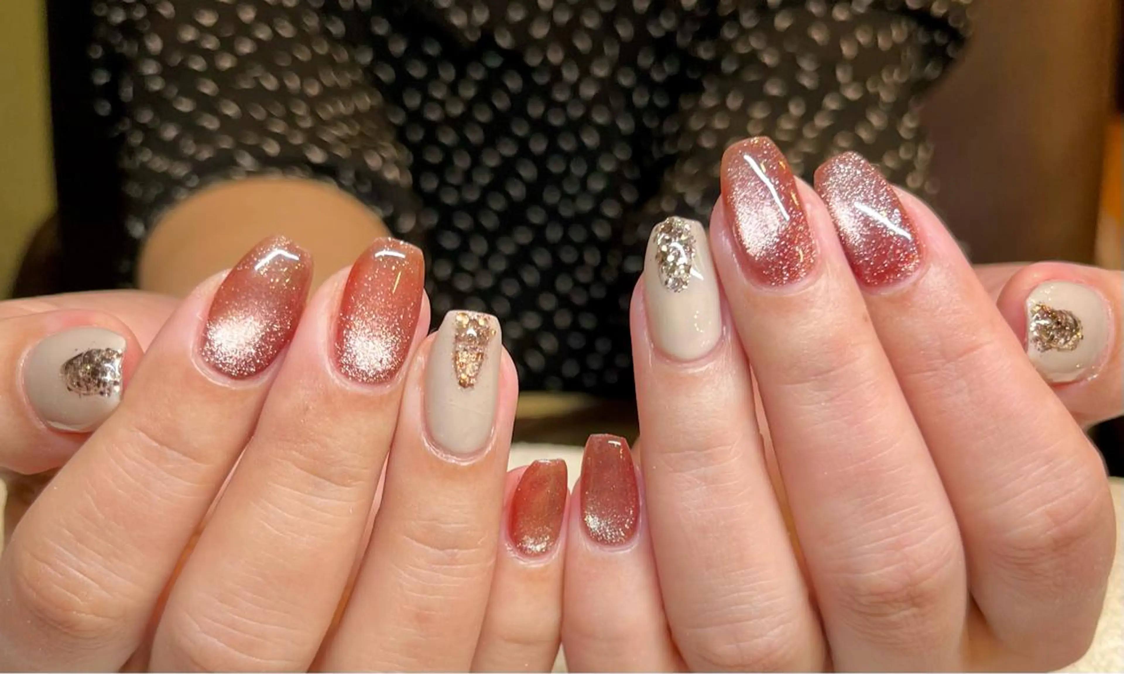 ショート カラー ネイル アートネイル オフィスネイル ワンカラーネイル ショートネイル ネイルサロン　リリーブランシュ所属・森 瑞紀のネイルデザイン