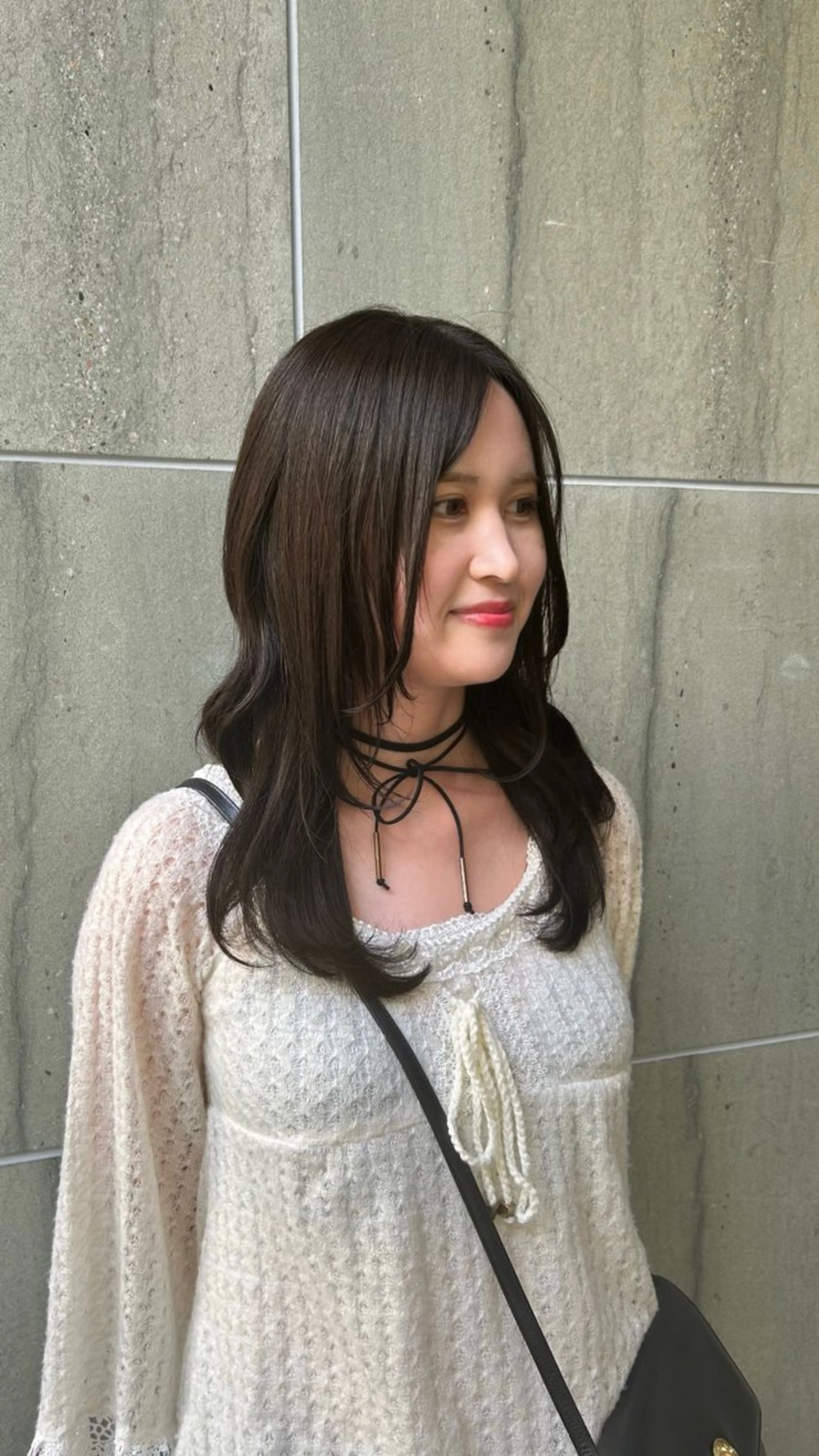 セミロング hana/艶髪 /透明感カラー🪞のヘアスタイル