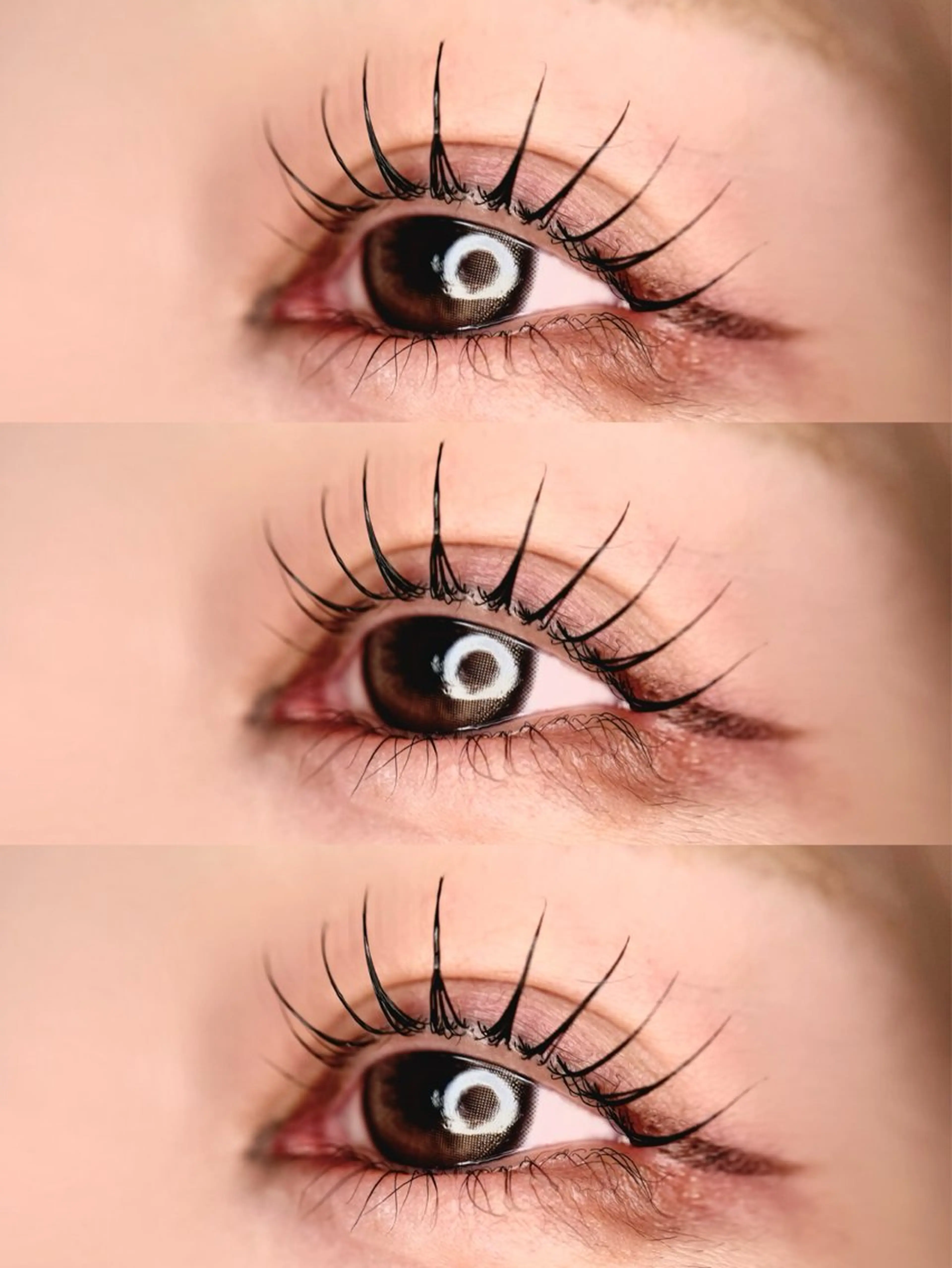 韓国初⭐︎最新まつ毛パーマ《束感》マスカラパーマ/ティントパーマ75分の写真