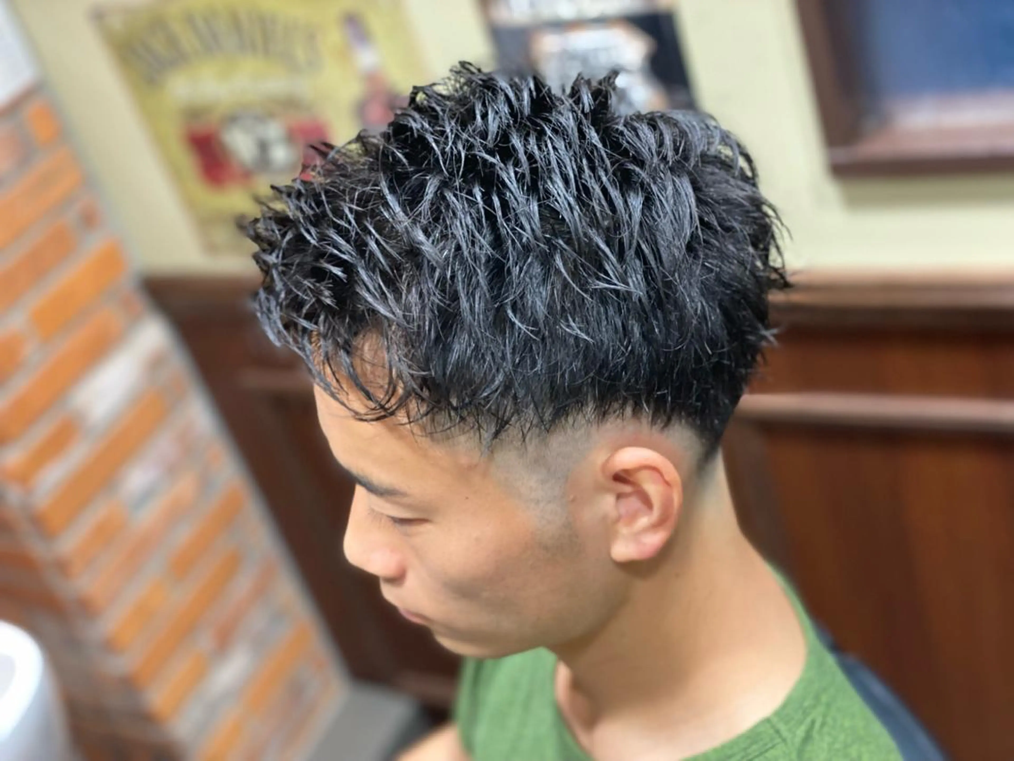 ミディアム メンズ HIRO GINZA 池袋東口店所属・林田 龍明のヘアスタイル