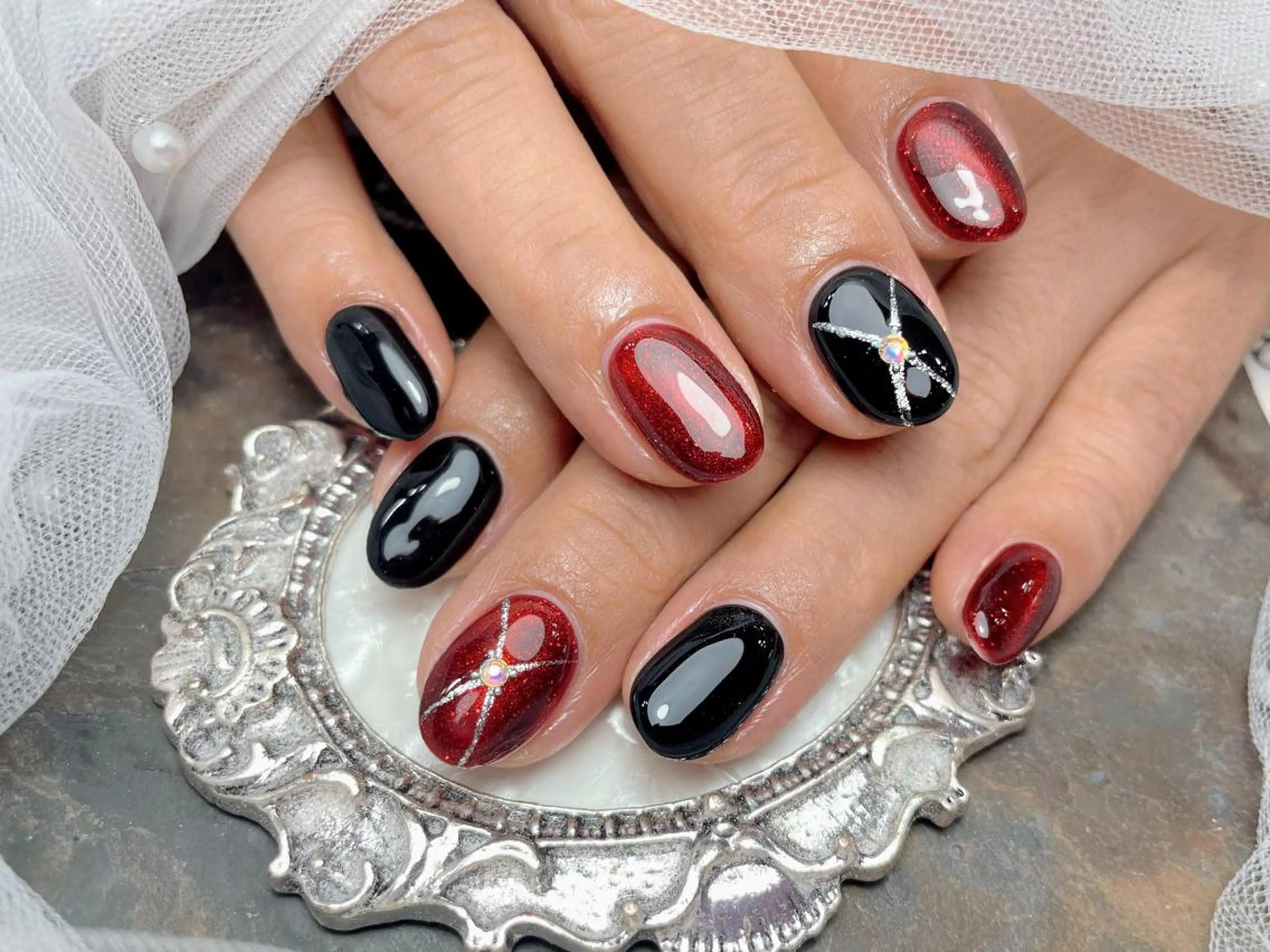 ネイル ハンドネイル マジックミラー所属・マジック ミラーのネイルデザイン