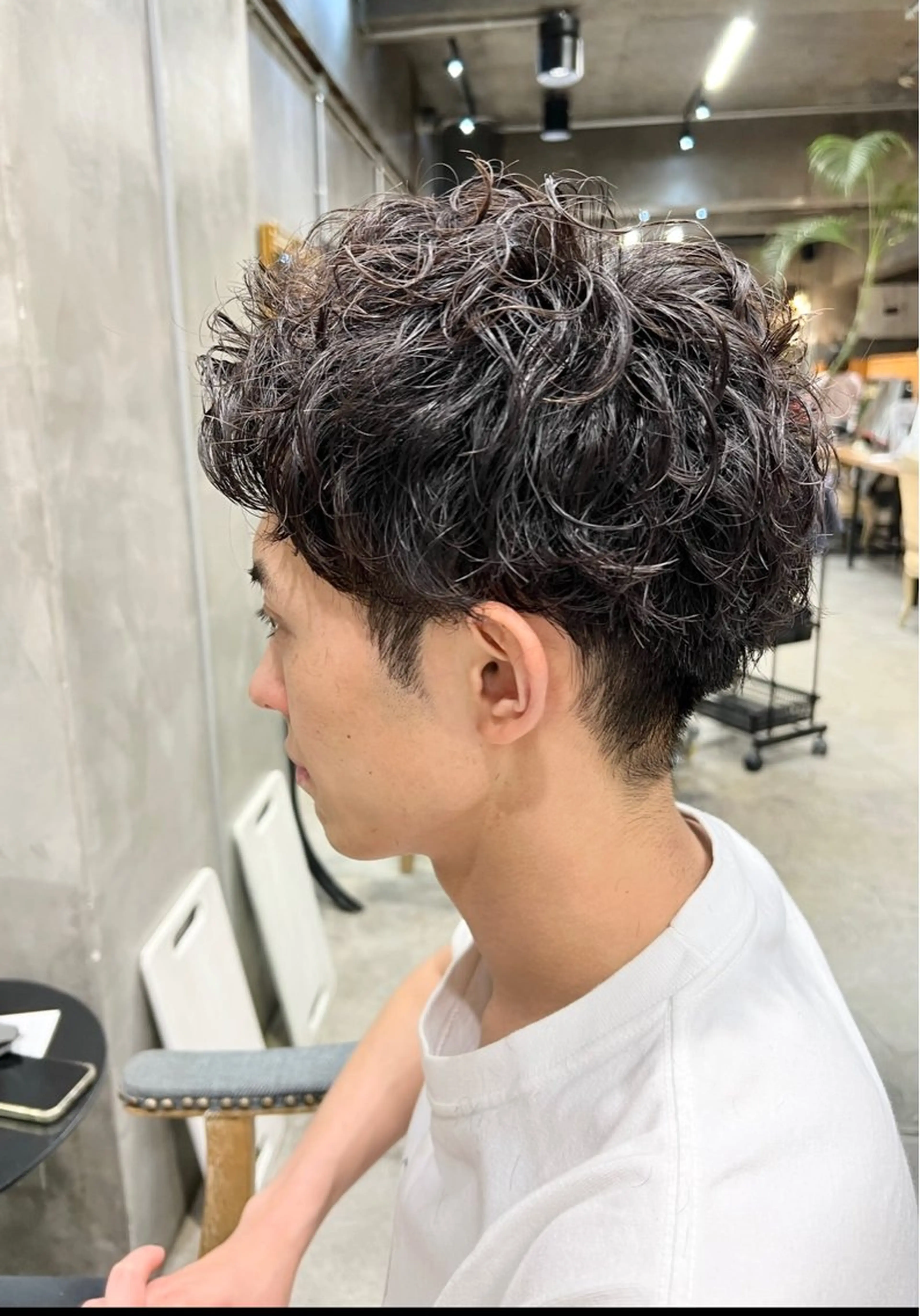 パーマ メンズ カット パーマ トリートメント GO TODAY 原宿本店所属・🎁曲がる縮毛矯正 /DAIKIのヘアスタイル