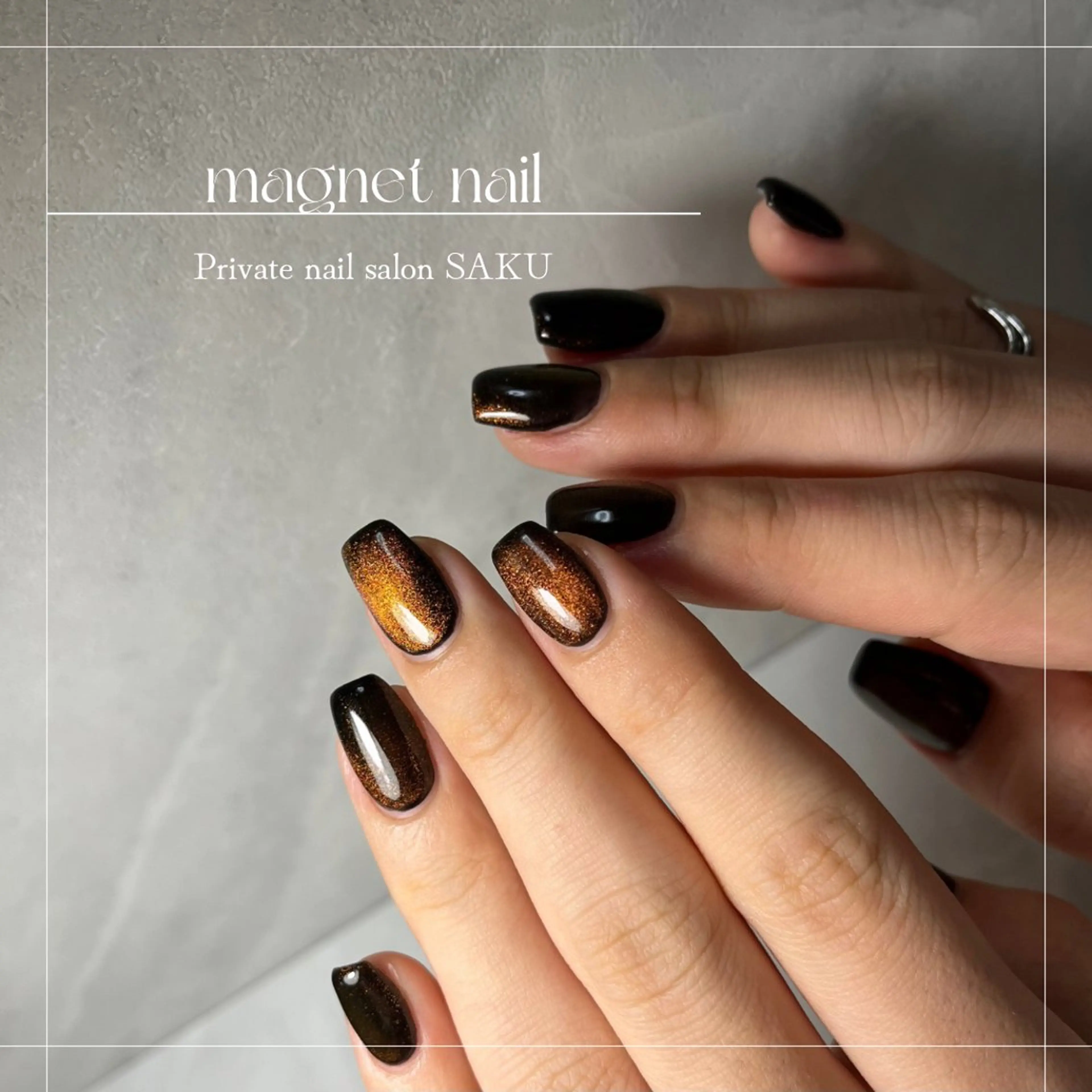 ネイル ハンドネイル SAKU  nail[サクネイル]所属・SAKU nail 作島茜のネイルデザイン