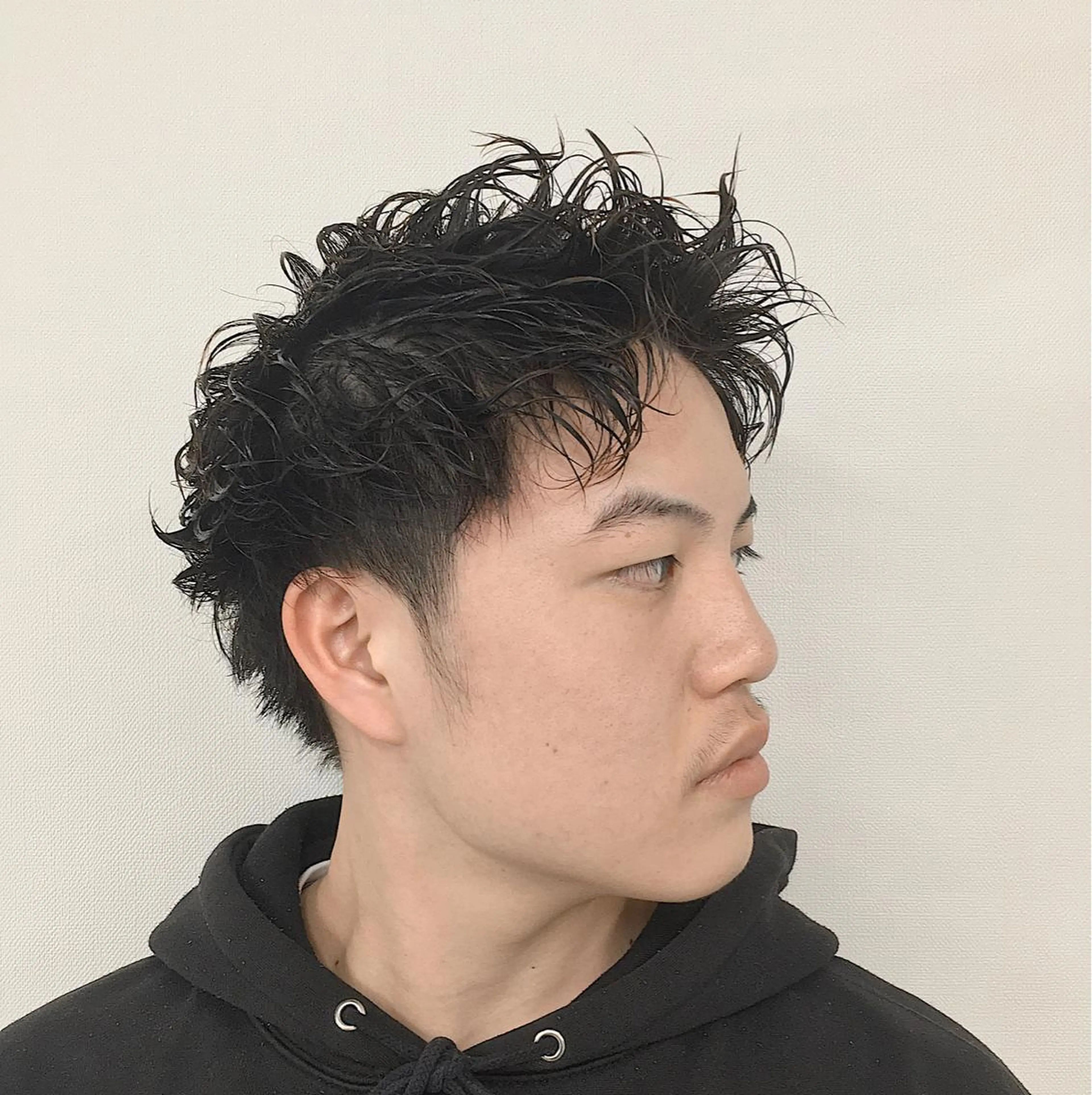 パーマ メンズ メンズパーマ スパイラルパーマ メンズサロンLOSS所属・メンズサロン rootのヘアスタイル