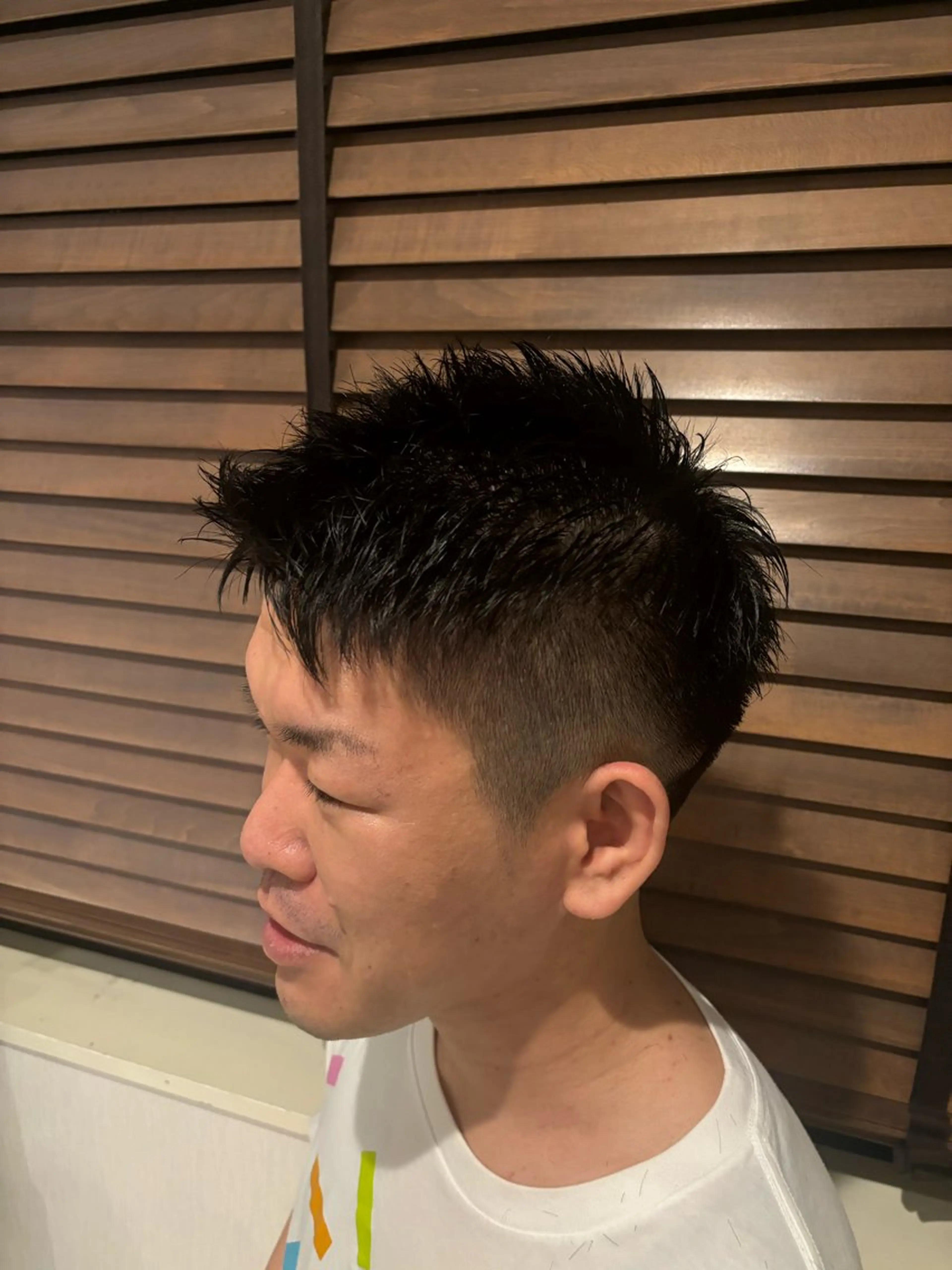 ショート メンズ レイヤーカット/艶髪 /パーマaikoのヘアスタイル