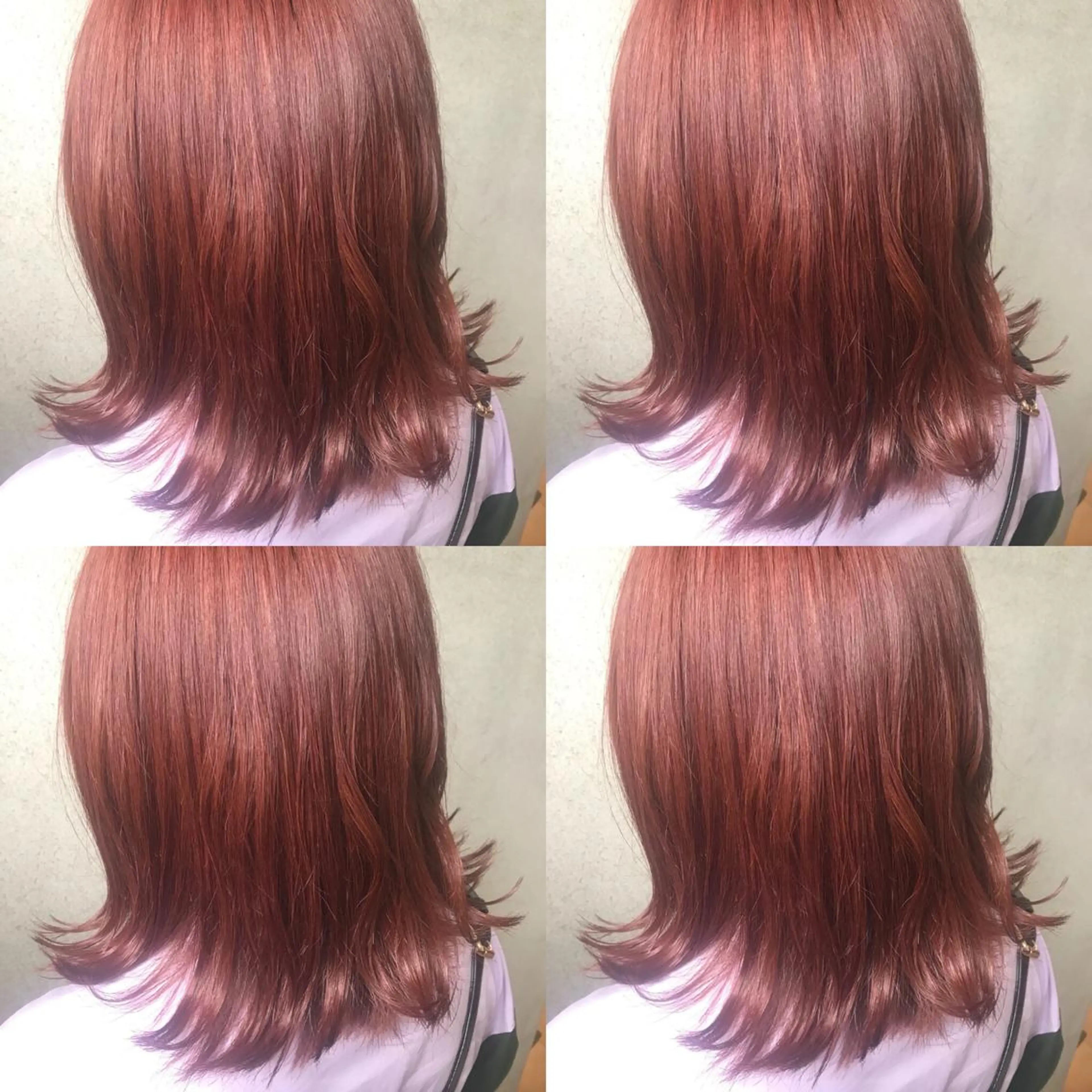 ミディアム カラー ヘアカラー SALOWIN所属・小栗 麻衣のヘアスタイル