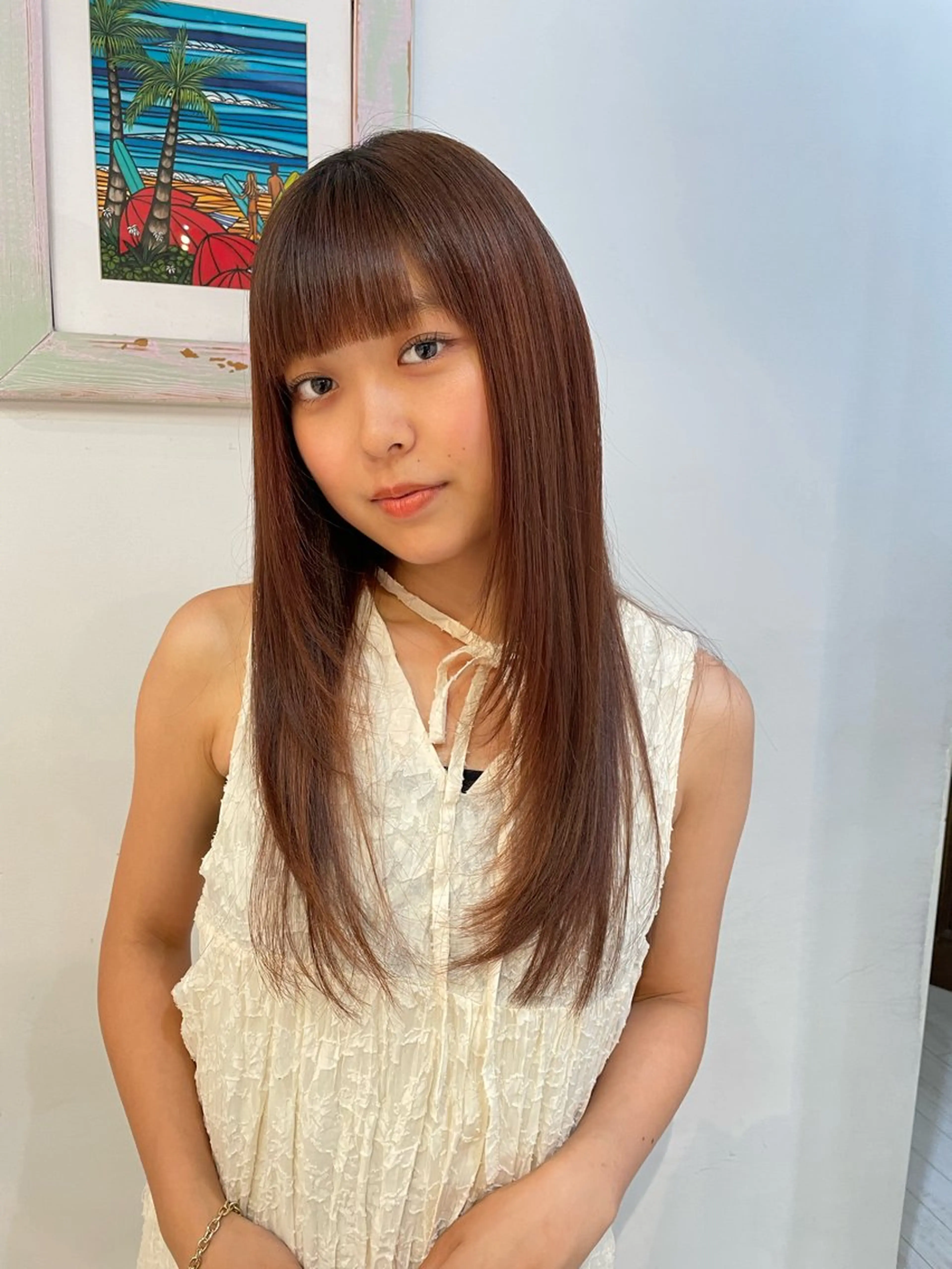 ロング ロング liko by maris所属・髪質改善／ブリーチ 宮武　湧斗のヘアスタイル