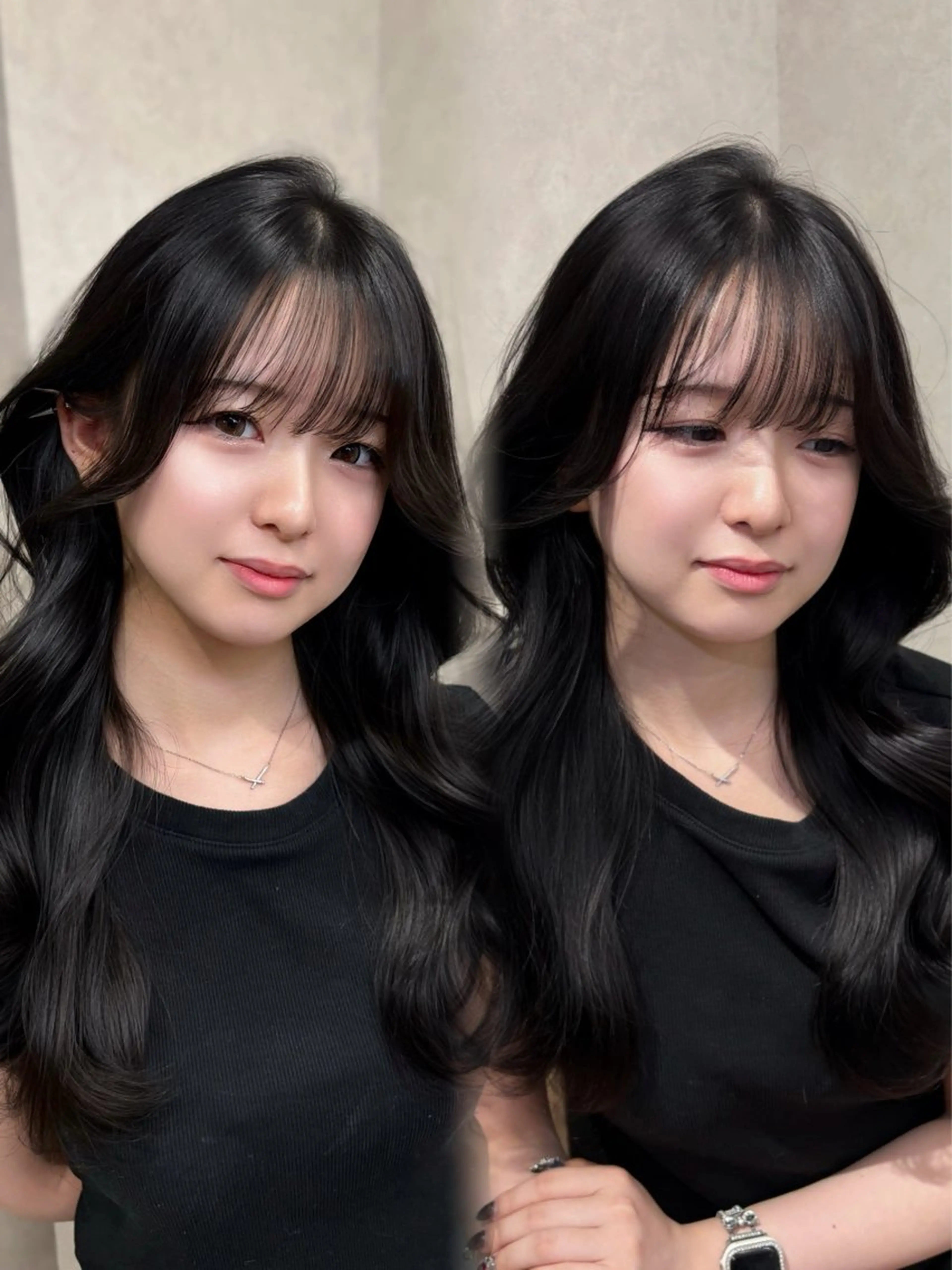 セミロング カラー 透明感カラー VIEW YOKOHAMA所属・透明感カラー ／kana‎🤍のヘアスタイル