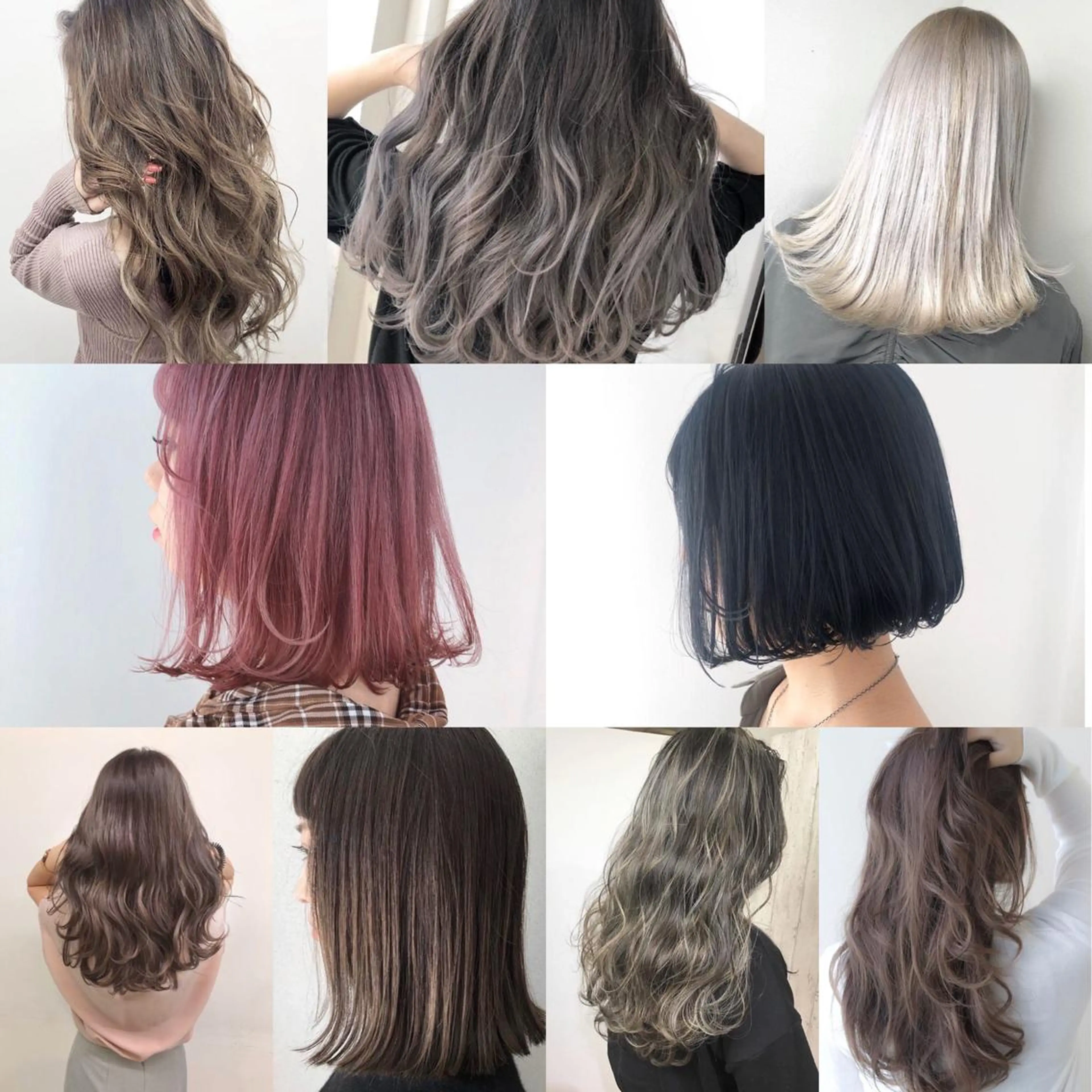 セミロング リリー岸和田所属・西村 LaniRuhrのヘアスタイル