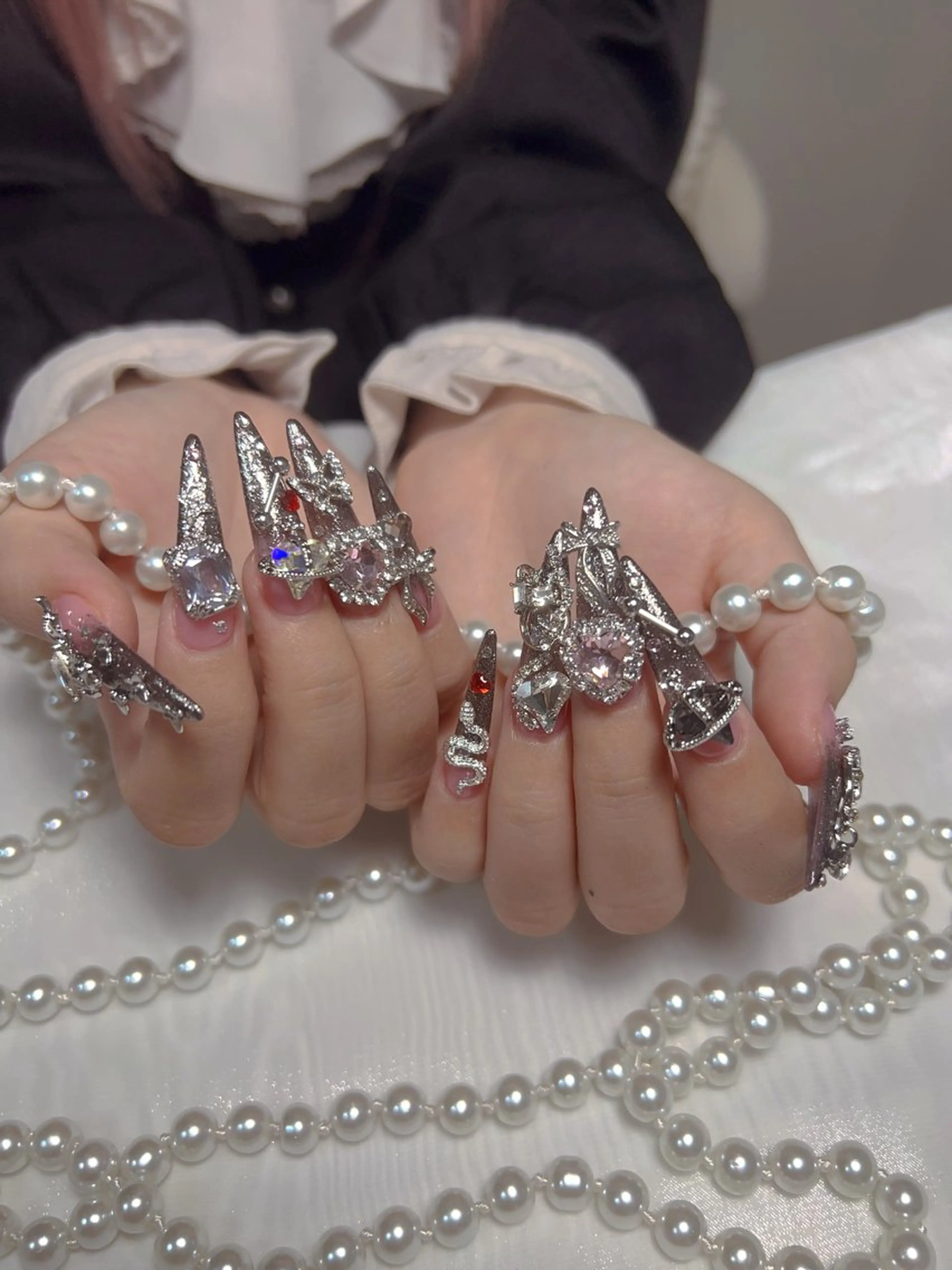 大人気！🌸地雷量産系☆チップ長さだし120分つけ放題☆オススメコースの写真