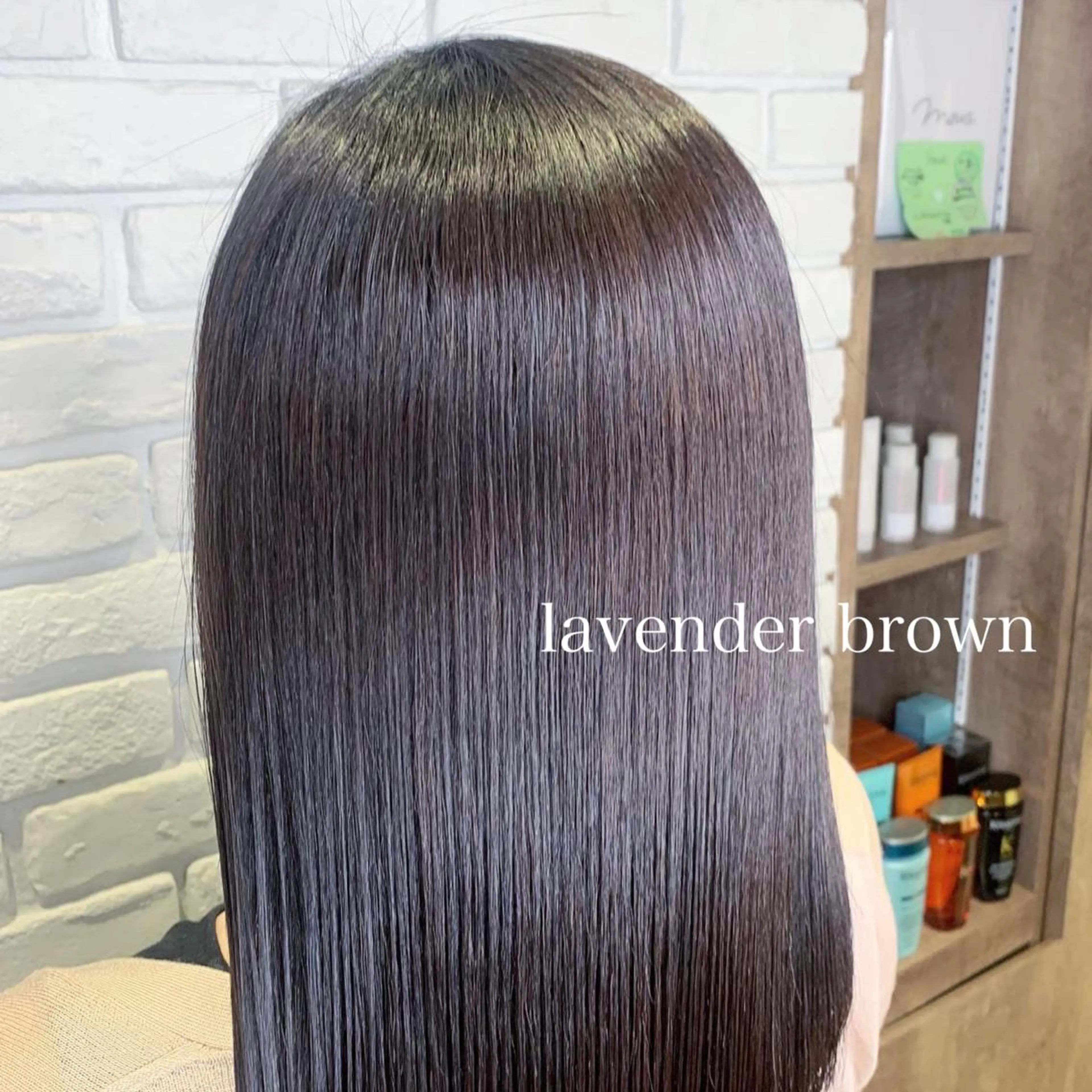 ロング カラー 髪質改善/縮毛矯正 艶カラー/珠聡のヘアスタイル