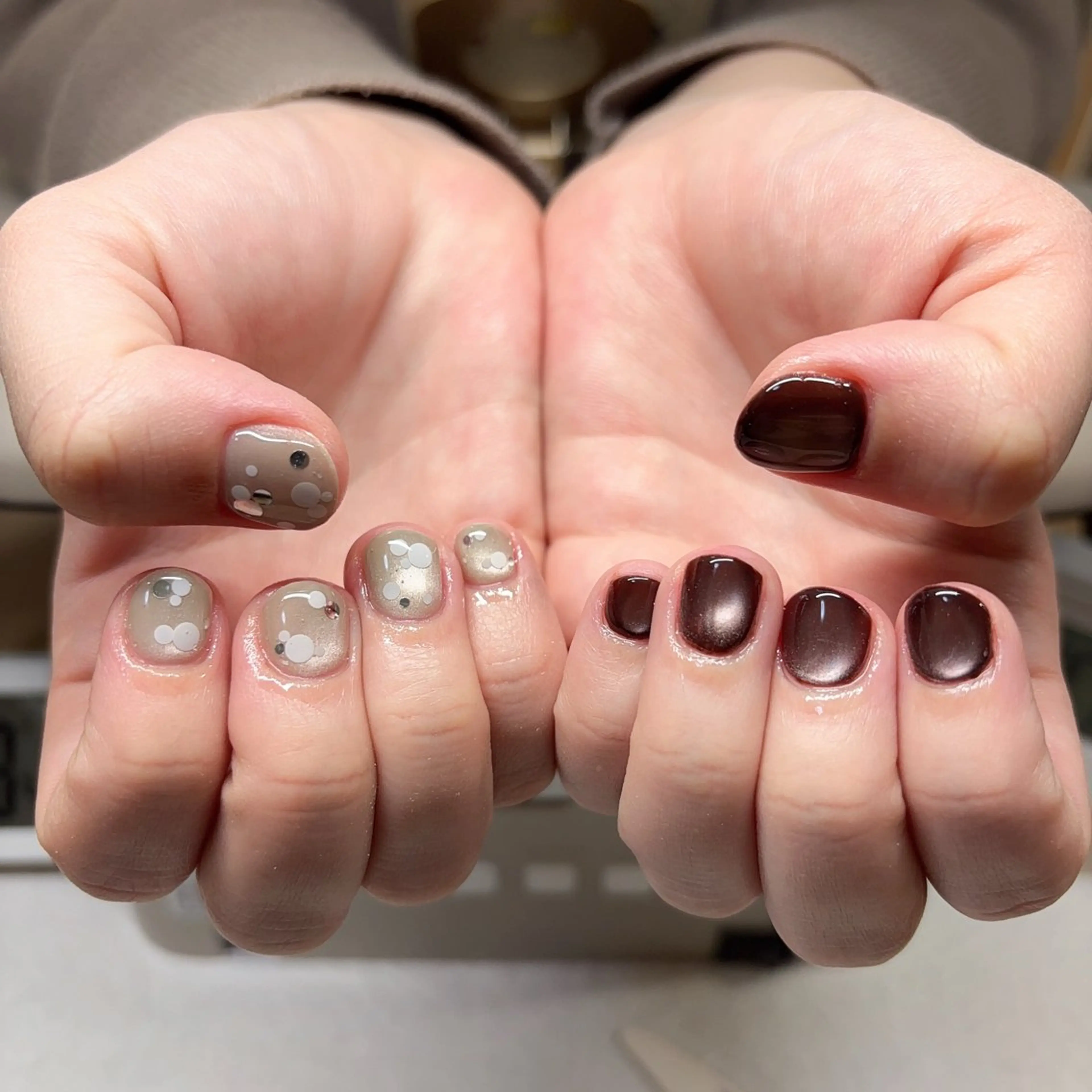 ネイル ハンドネイル 徳山 里美のネイルデザイン