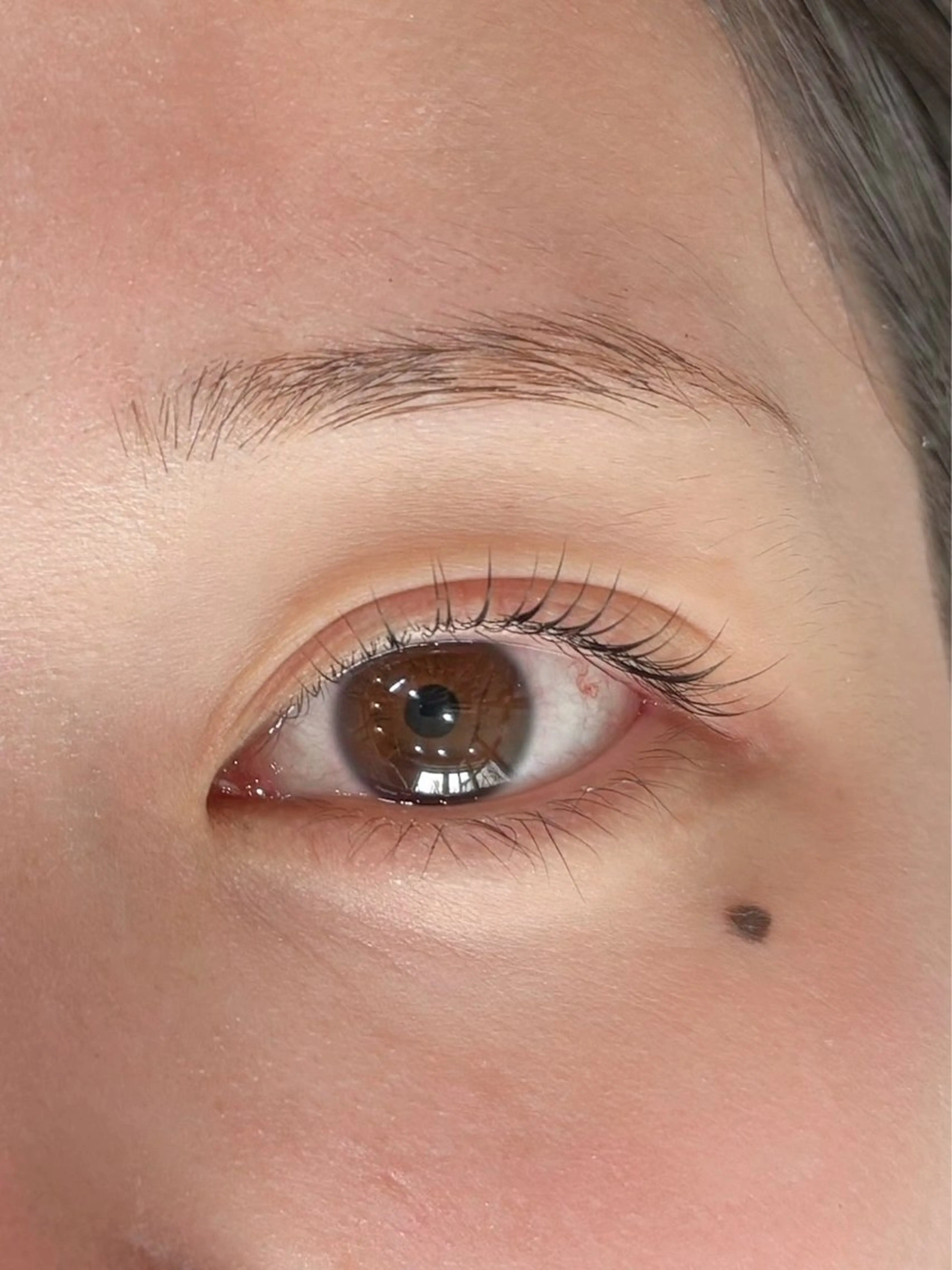 マツエク・マツパ カラーマツエク まつげパーマ 一重×まつ毛パーマ Loeyle  eyelash所属・loeyle ロイル sakiのマツエク・マツパデザイン