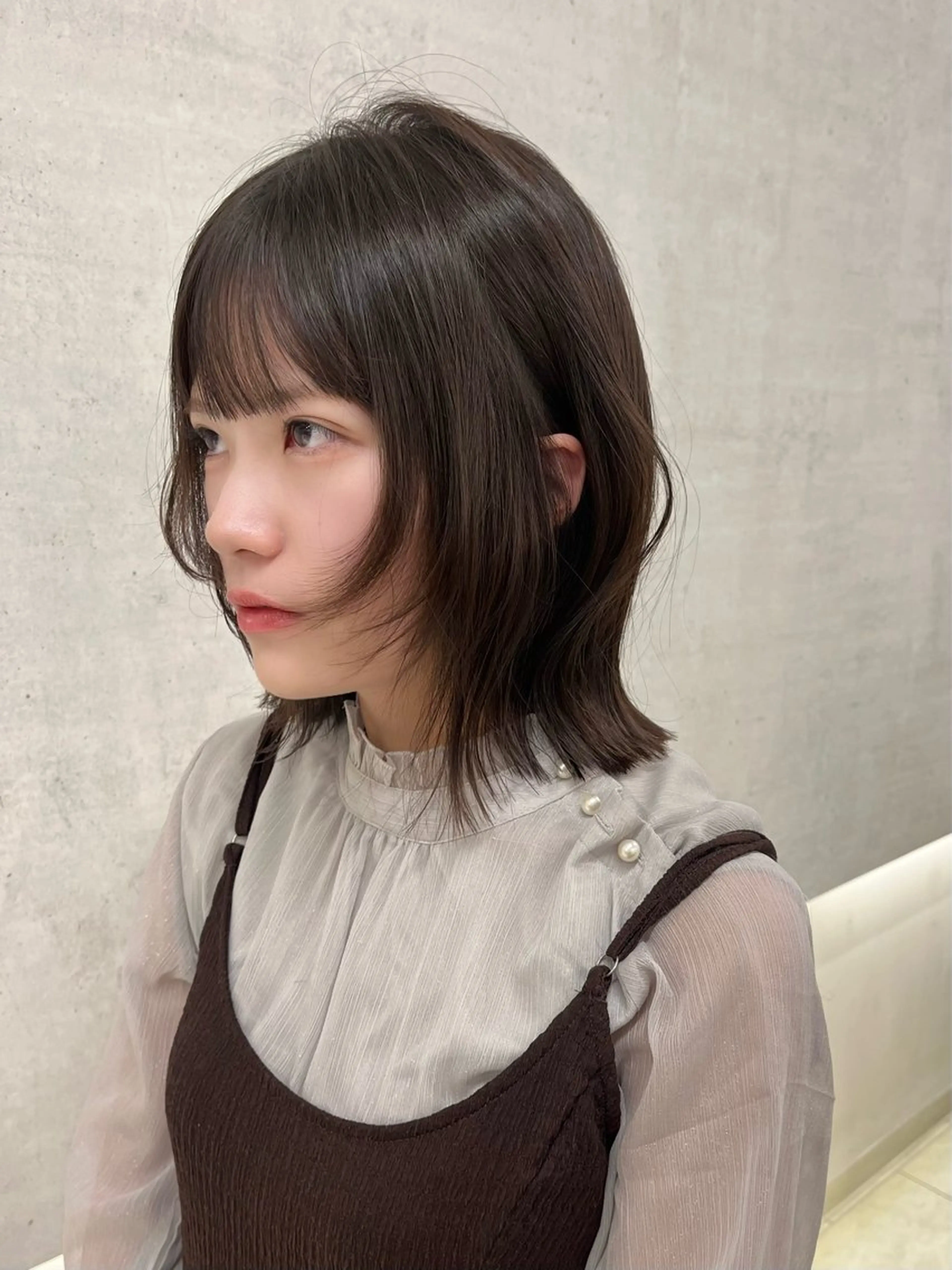 ショート ボブ 顔周りカット レイヤーカット カット ヘアカラー kchiara所属・yura /レイヤーカットのヘアスタイル