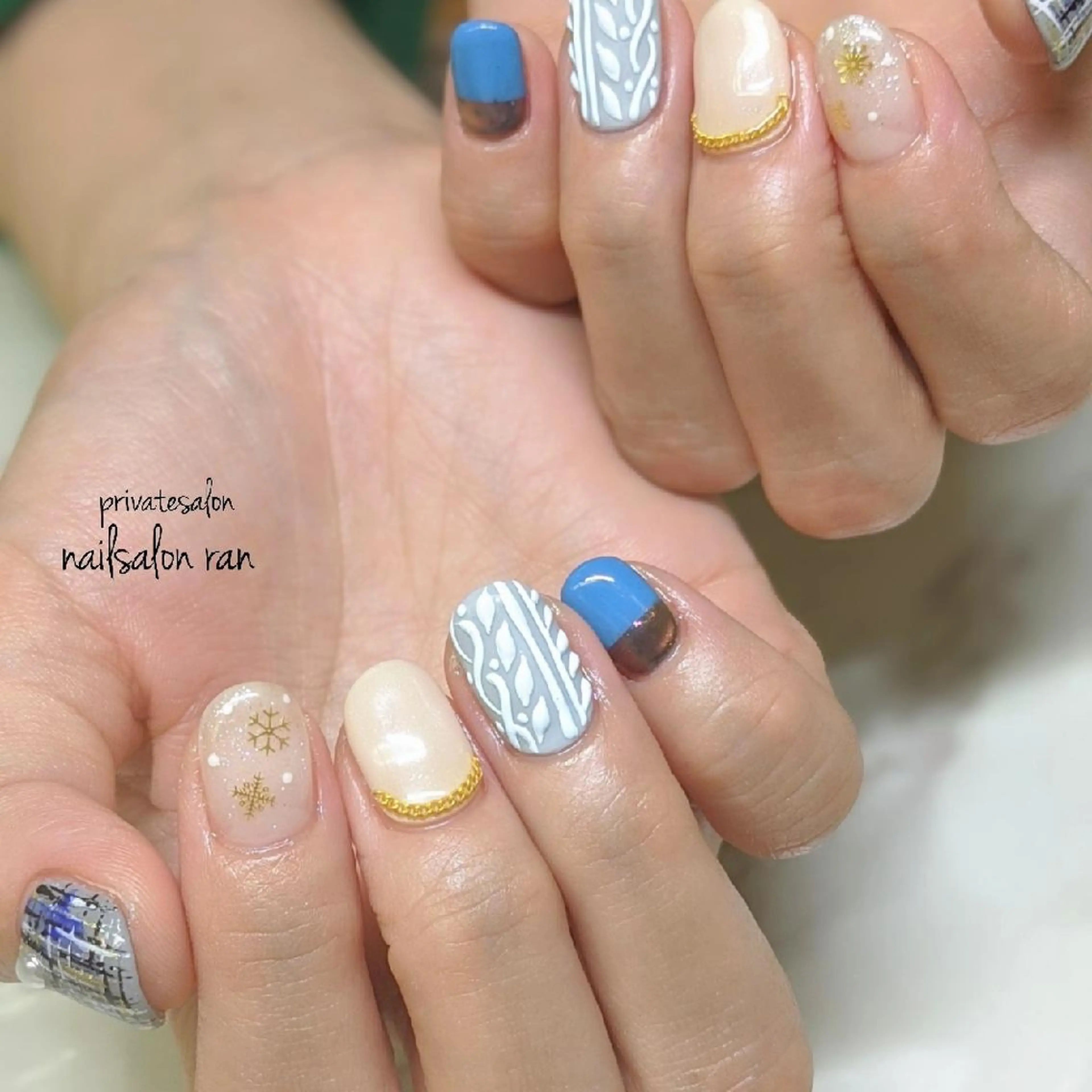 ネイル 持ち込み nailsalon ranのネイルデザイン
