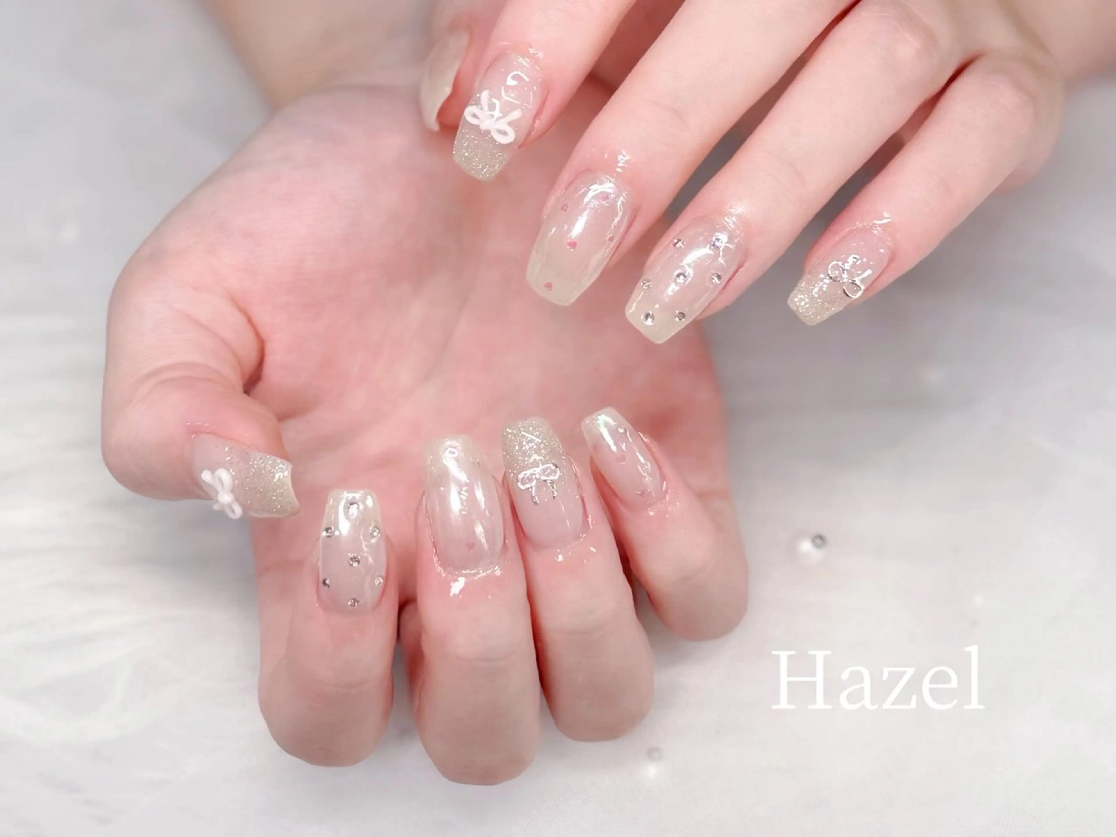 ネイル 持ち込み 🤍Hazel 吉祥寺🤎のネイルデザイン