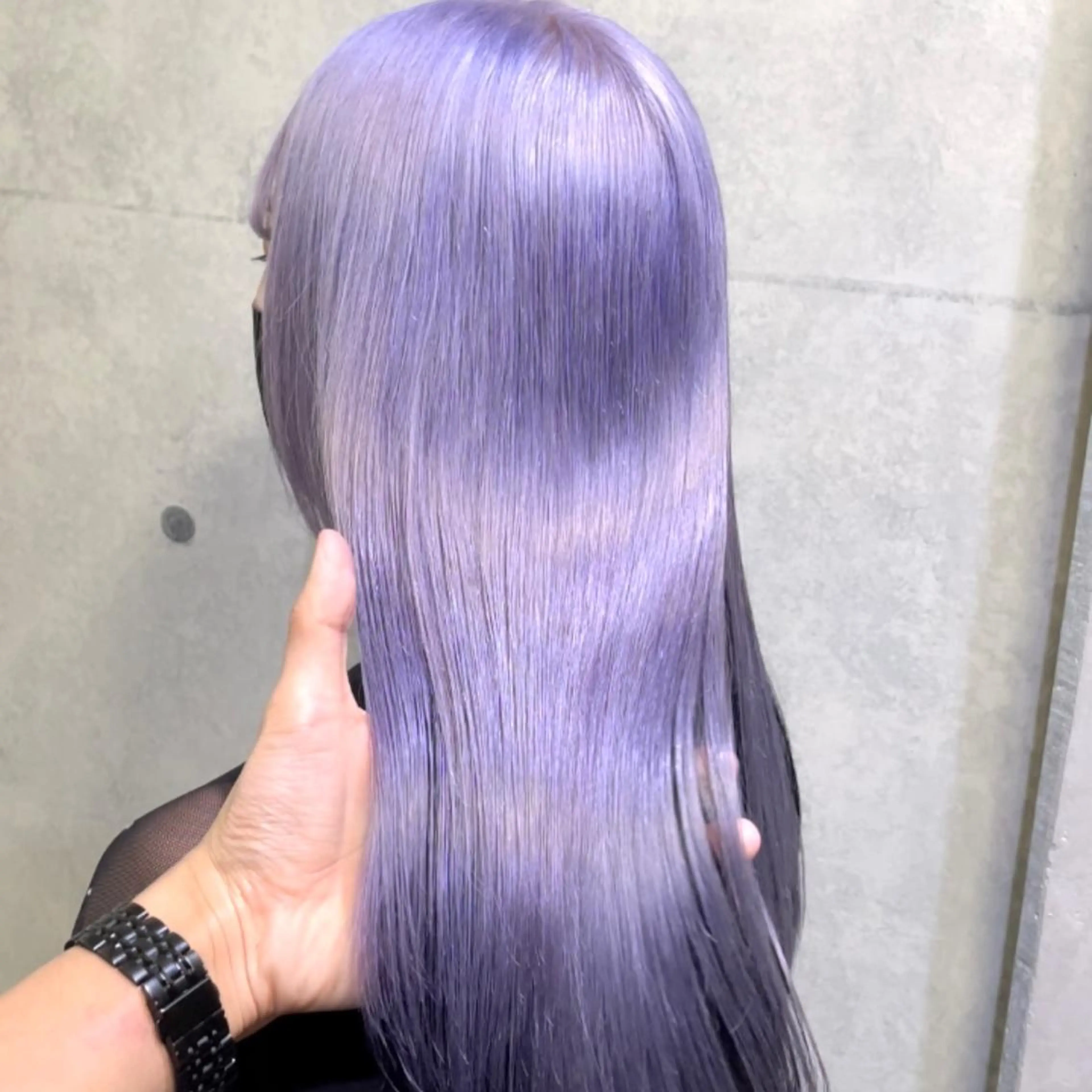 セミロング カラー 髪質改善/ブリーチ /長山遼太郎のヘアスタイル