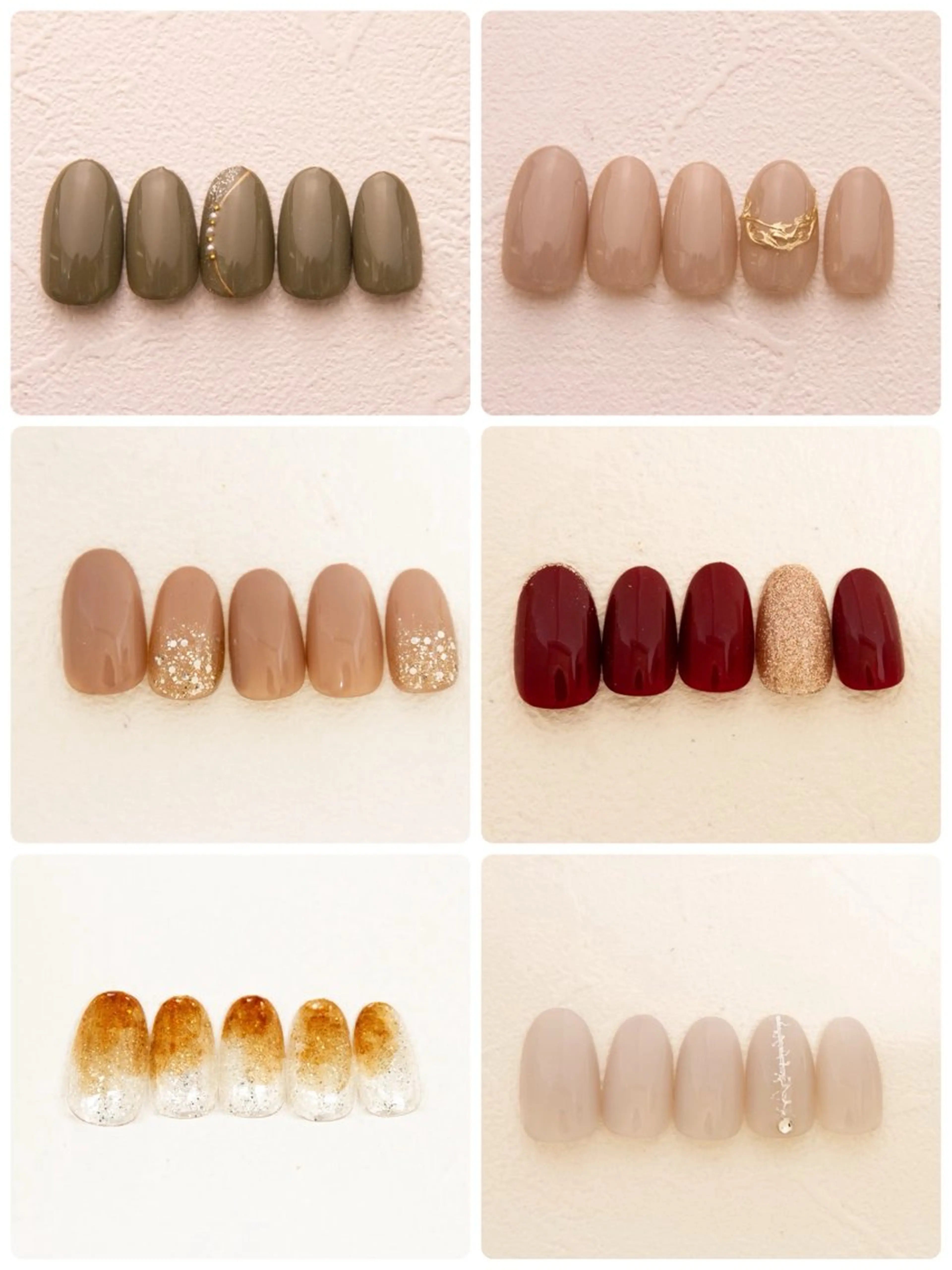 ネイル シンプルネイル クレアラルーチェ 広島店のネイルデザイン