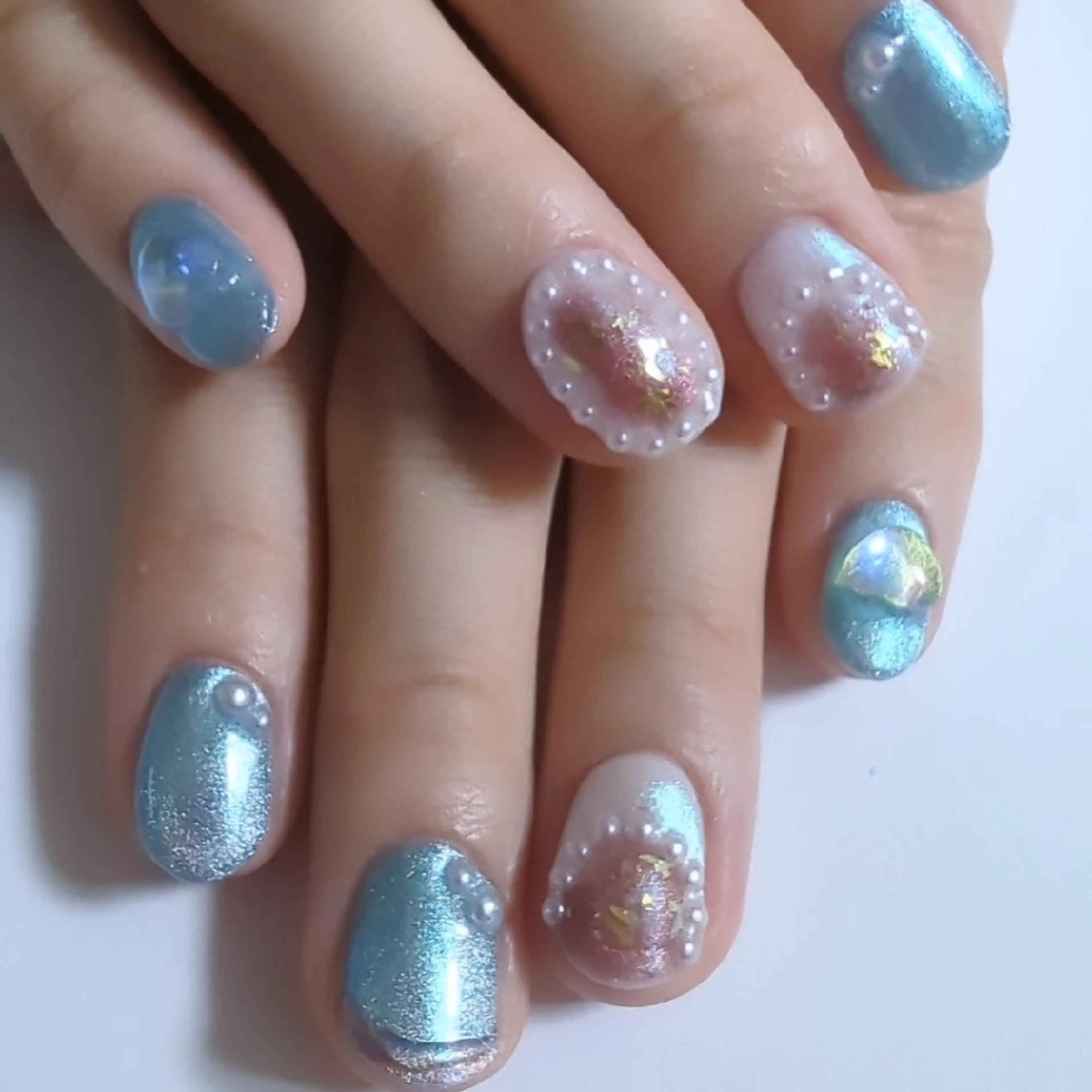 ネイル 長さ出し ハンドネイル KANON所属・☆ KANON☆のネイルデザイン