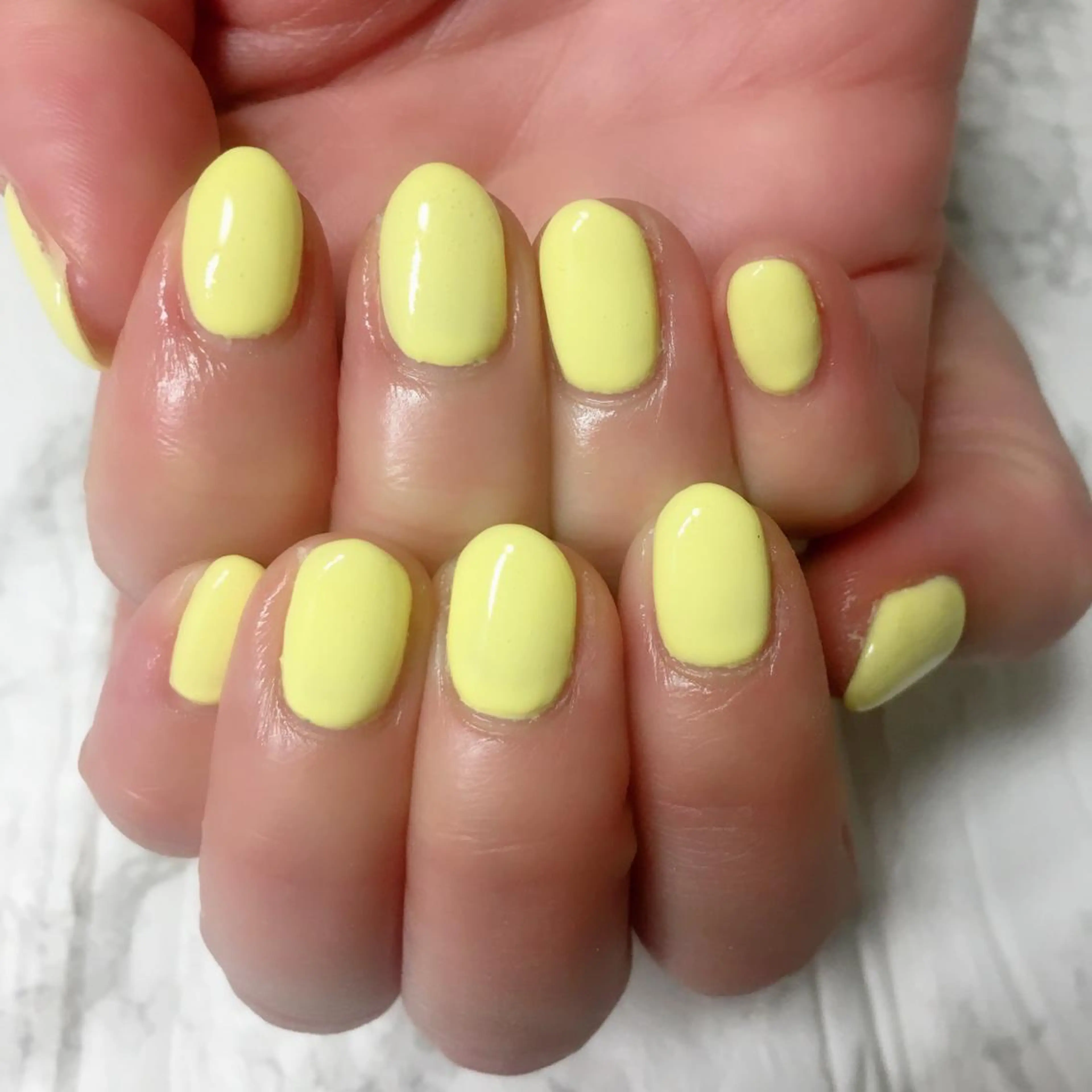 ネイル ワンカラーネイル 自爪育成/深爪矯正 mikiのネイルデザイン