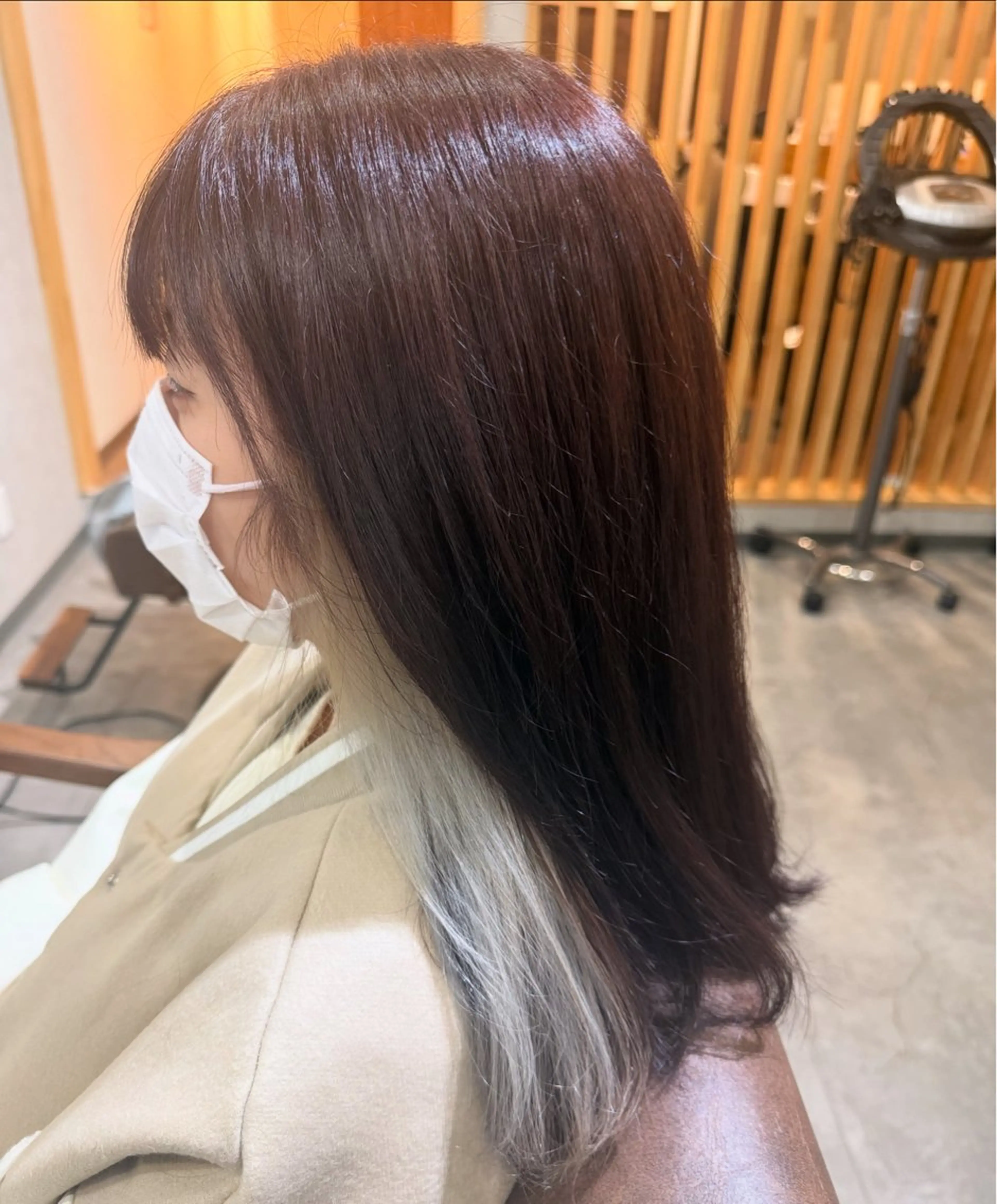 【期間限定クーポン】カット+インナーカラー+高濃度トリートメントの写真