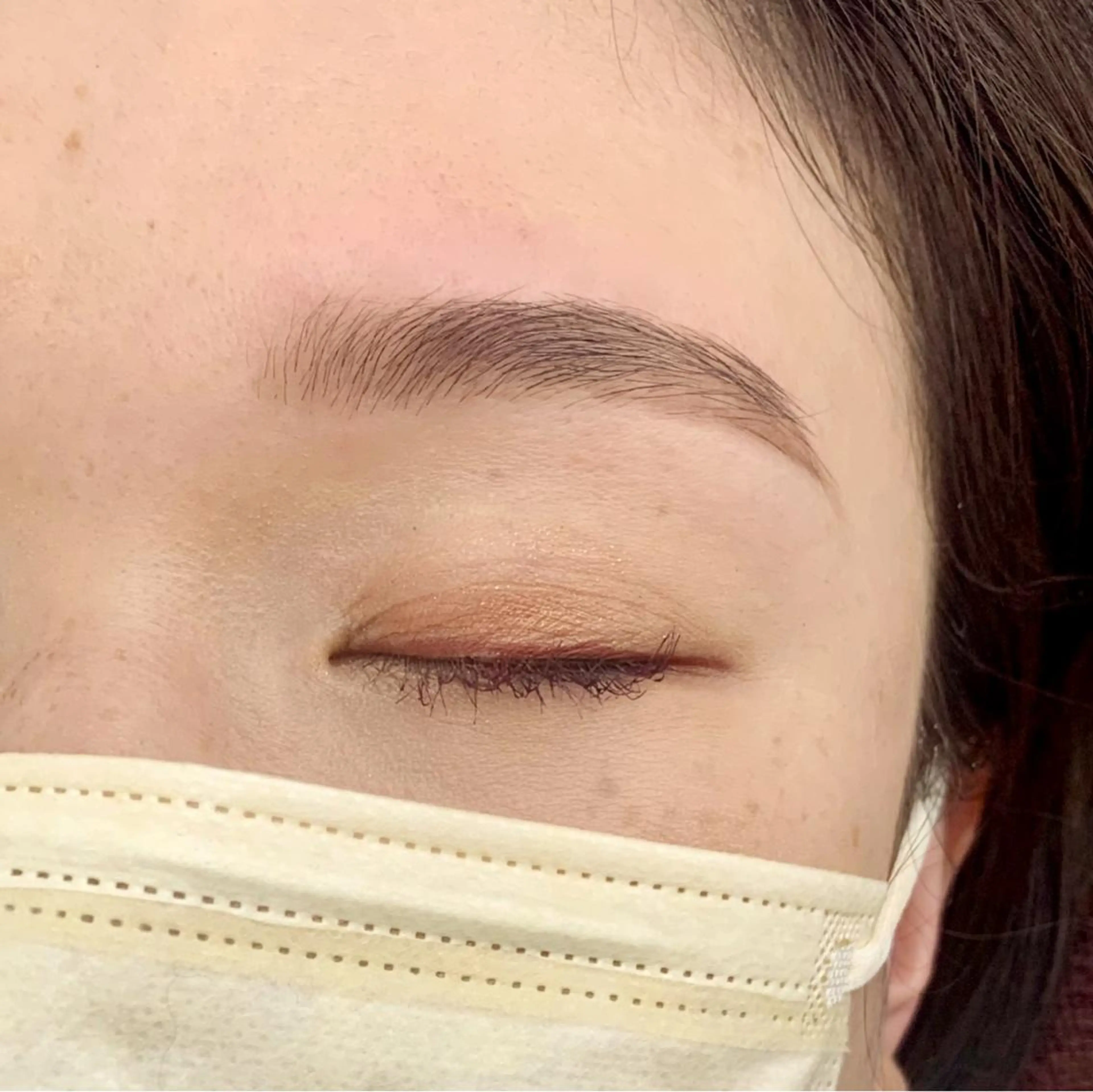 🤍レディース限定✨ ✨アイブロウスタイリング🤍+カラー眉　メイク付き✨の写真