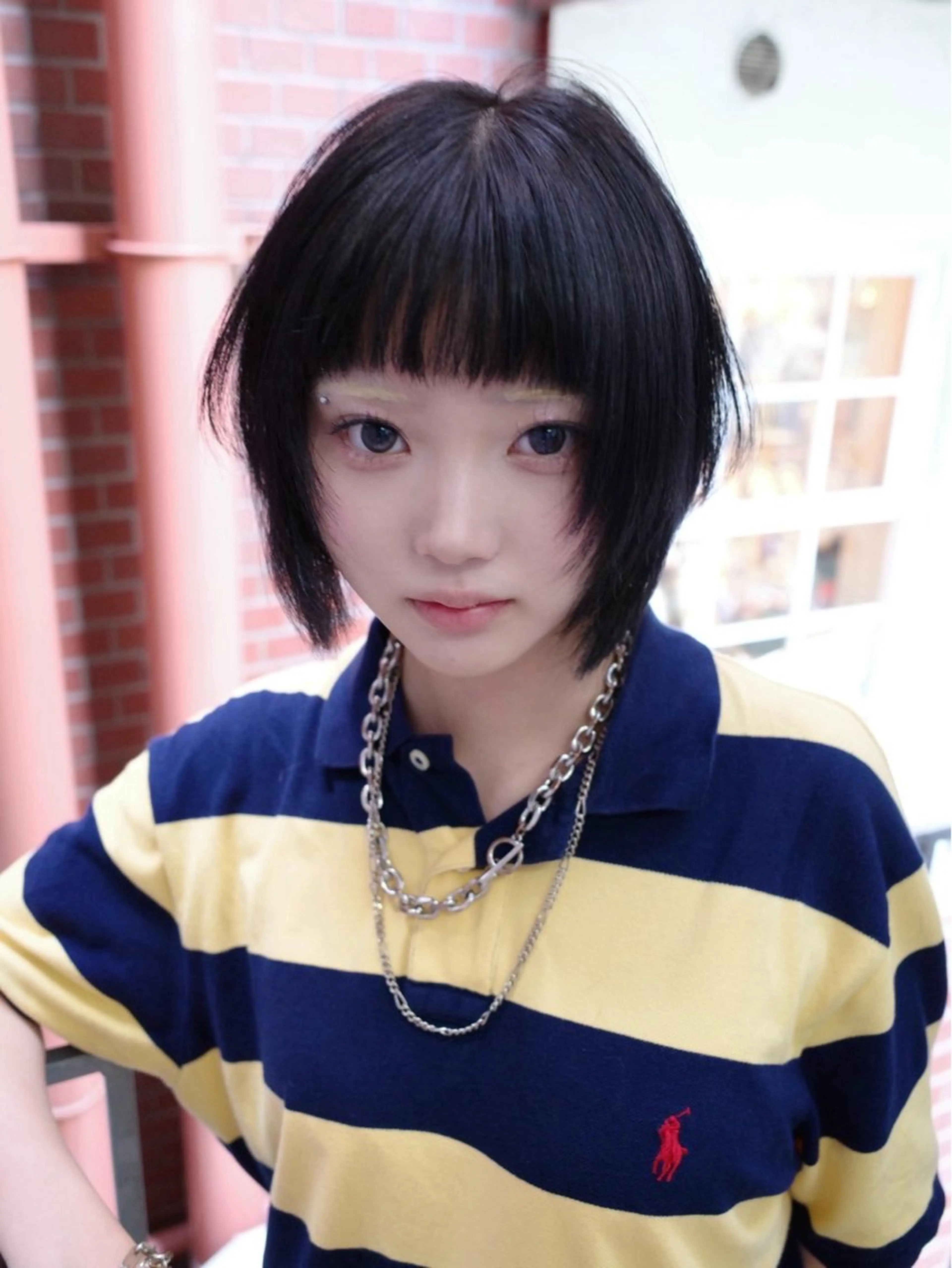 ショート カラー nakatsu aimuのヘアスタイル