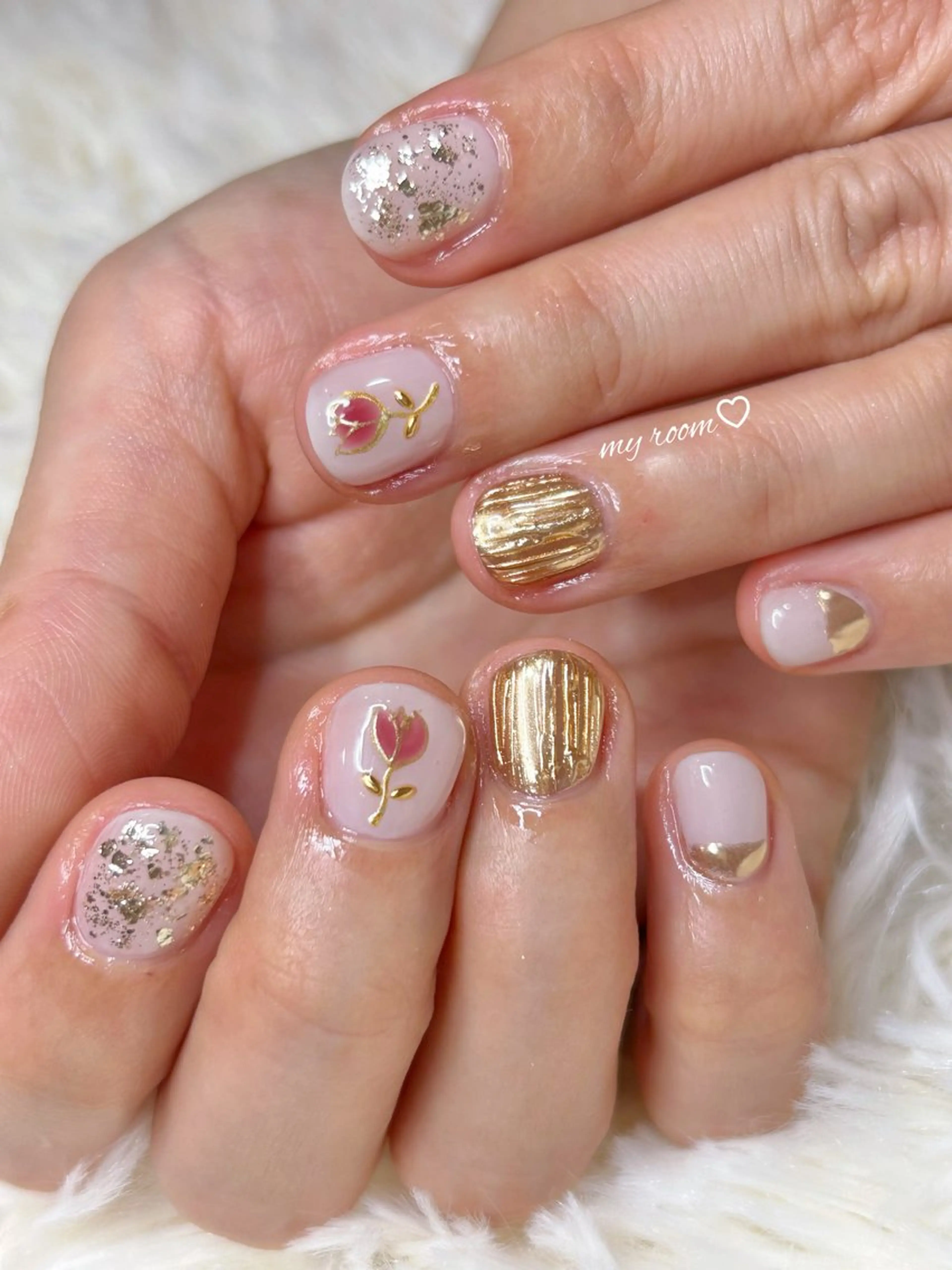 ネイル うるま市サロン Yuko Izawaのネイルデザイン