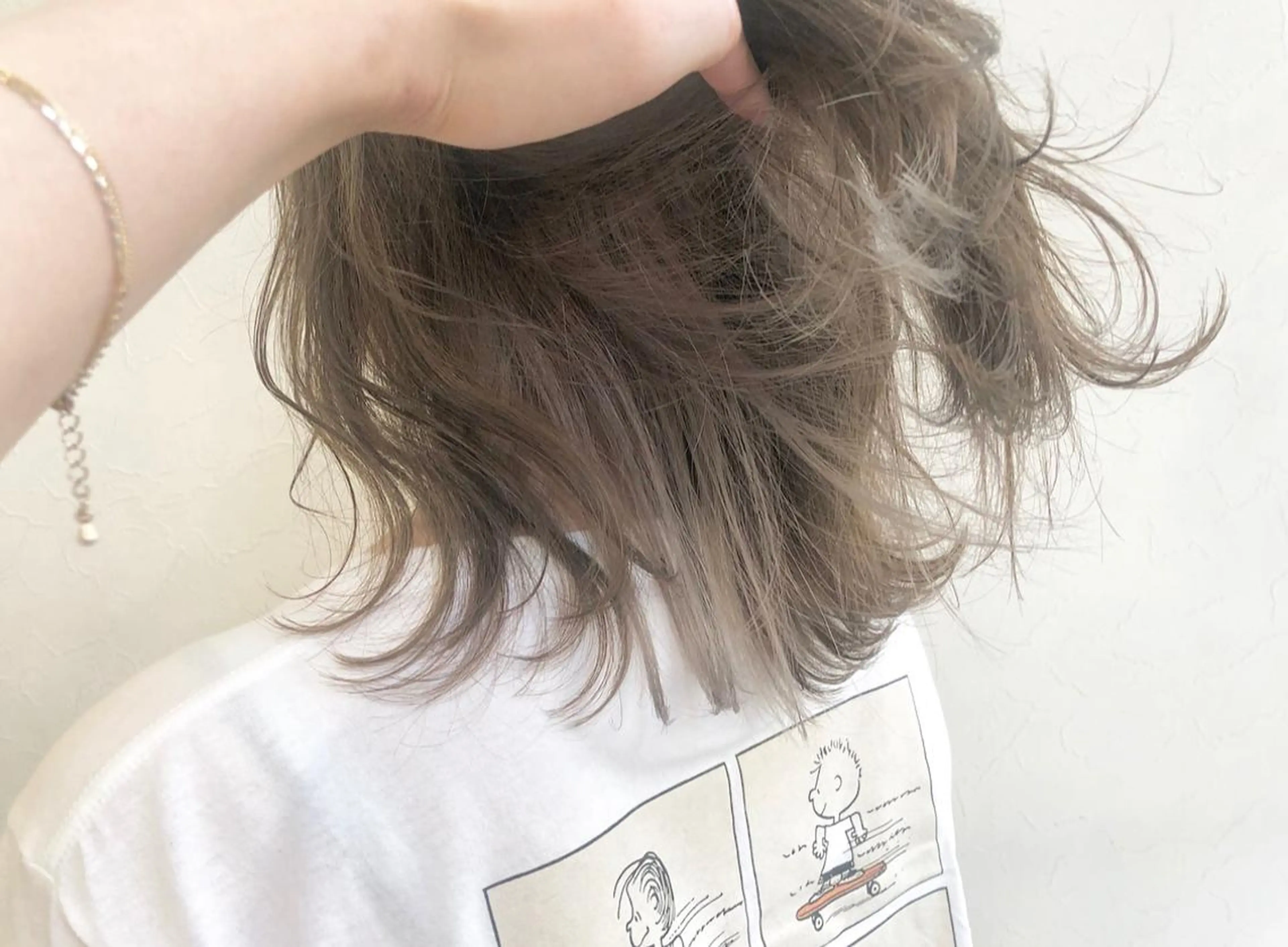 ミディアム カラー nakahara madokaのヘアスタイル
