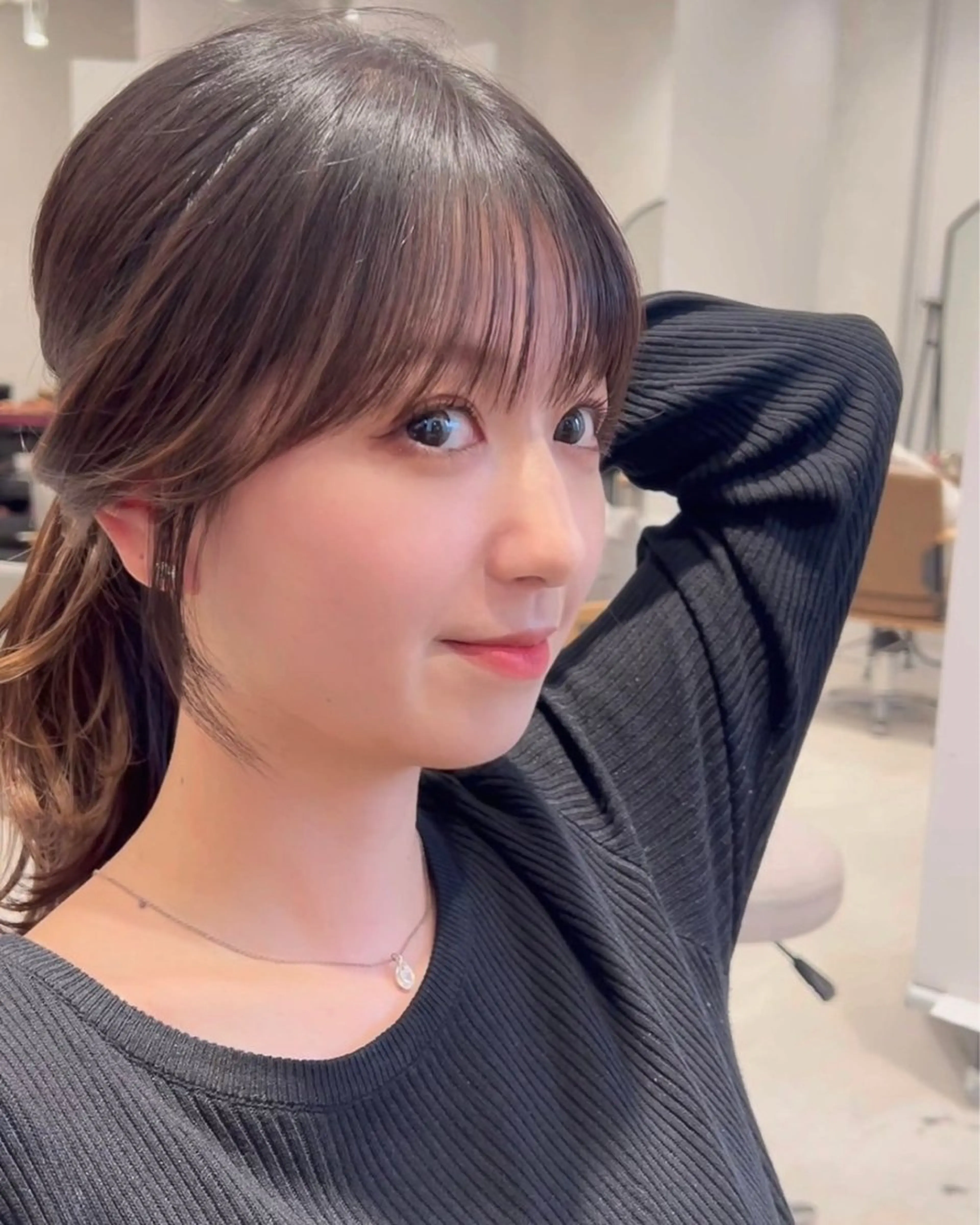 セミロング 未来 【ショートカット⠀】のヘアスタイル