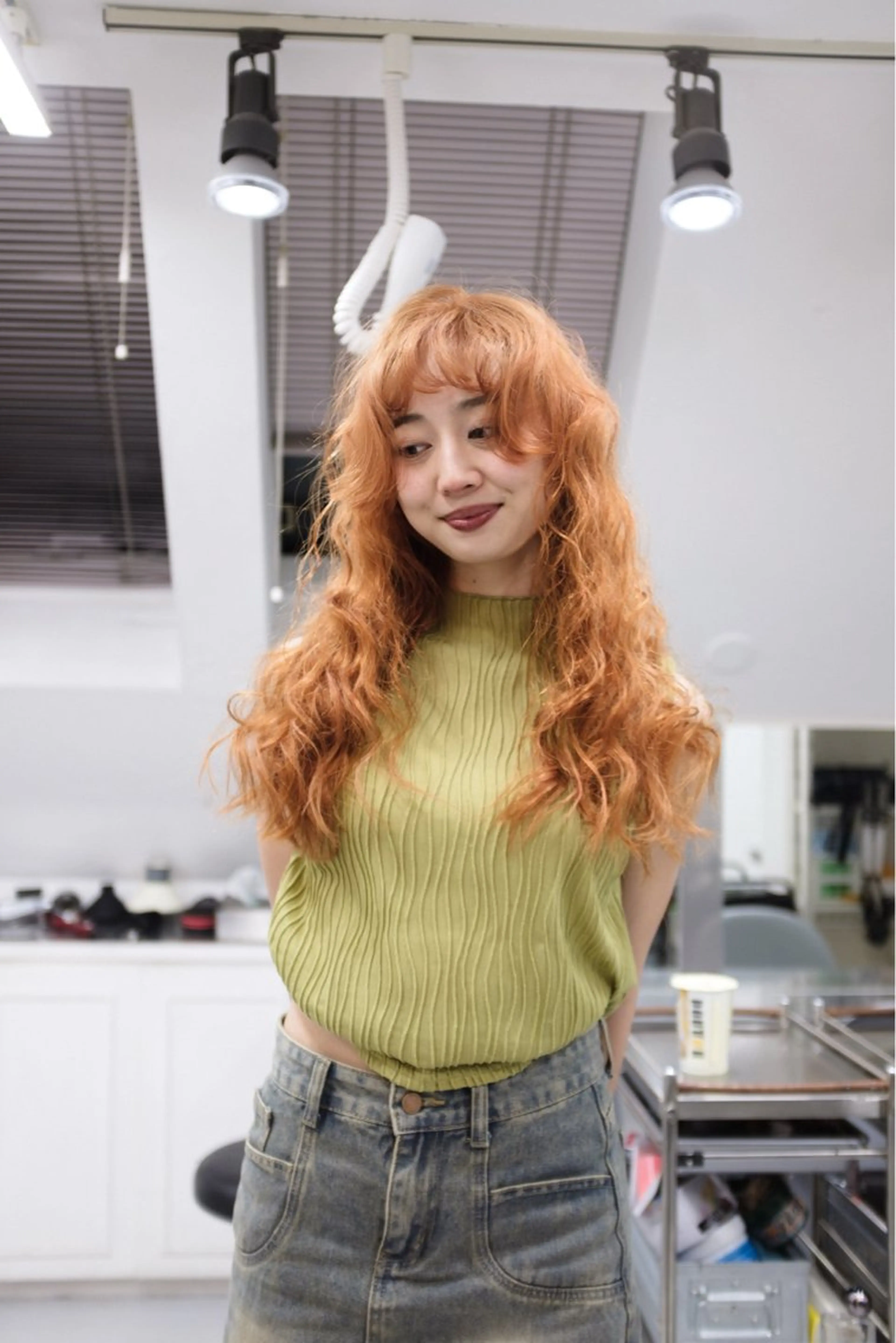 セミロング 石崎 啓太のヘアスタイル