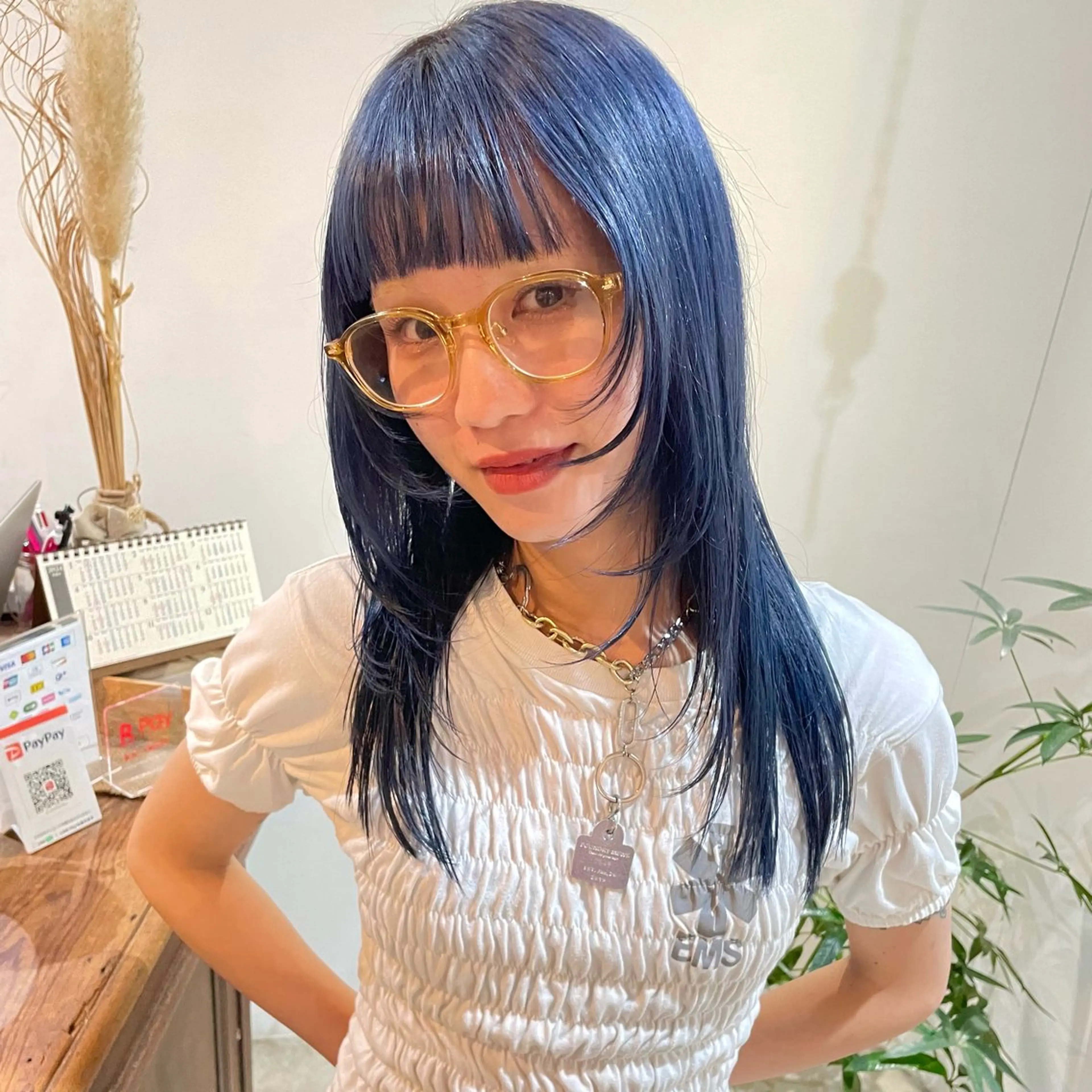 ロング カラー ショート/ブリーチ mizuki🐋のヘアスタイル