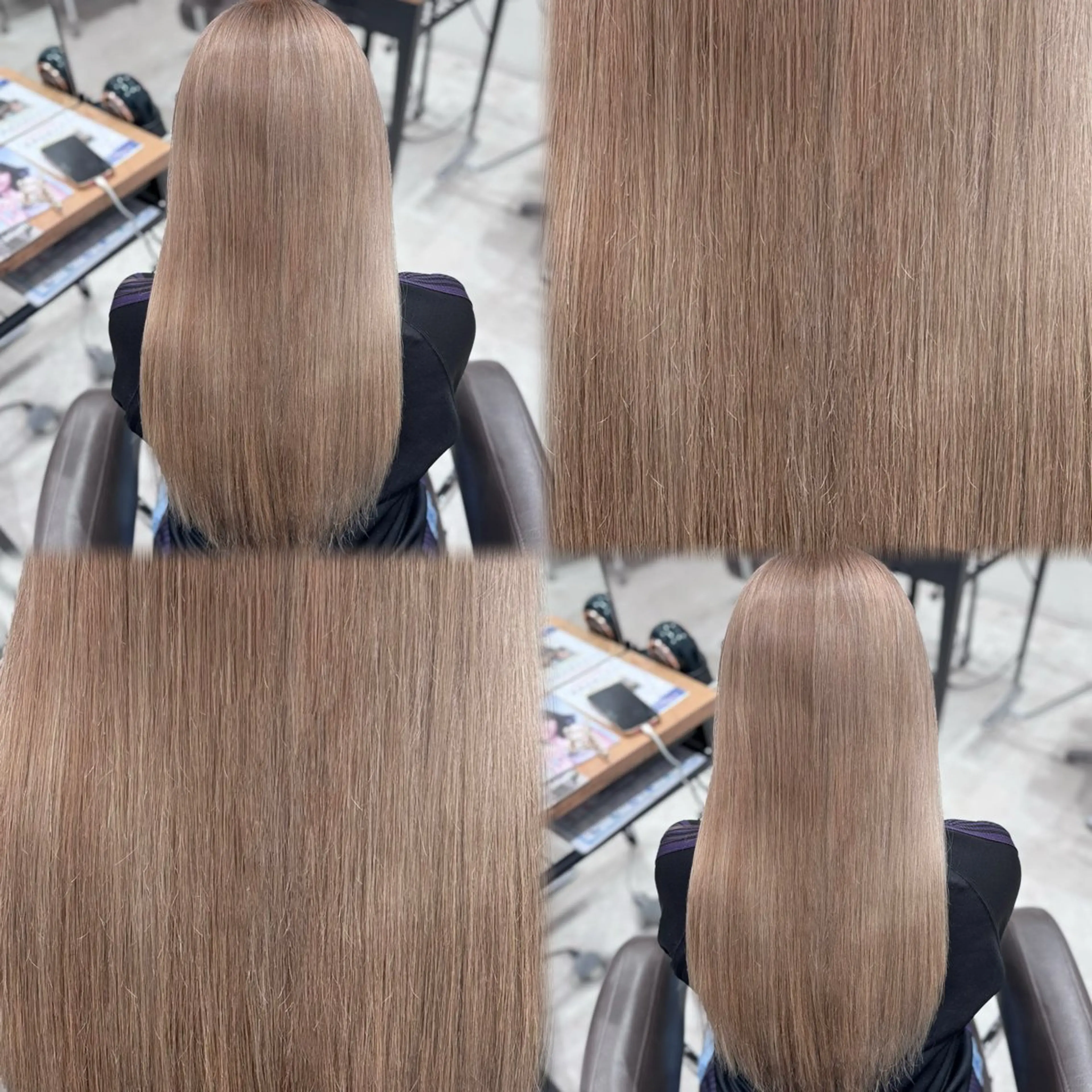 ロング ヘアカラー Lee 天王寺 Bianのヘアスタイル