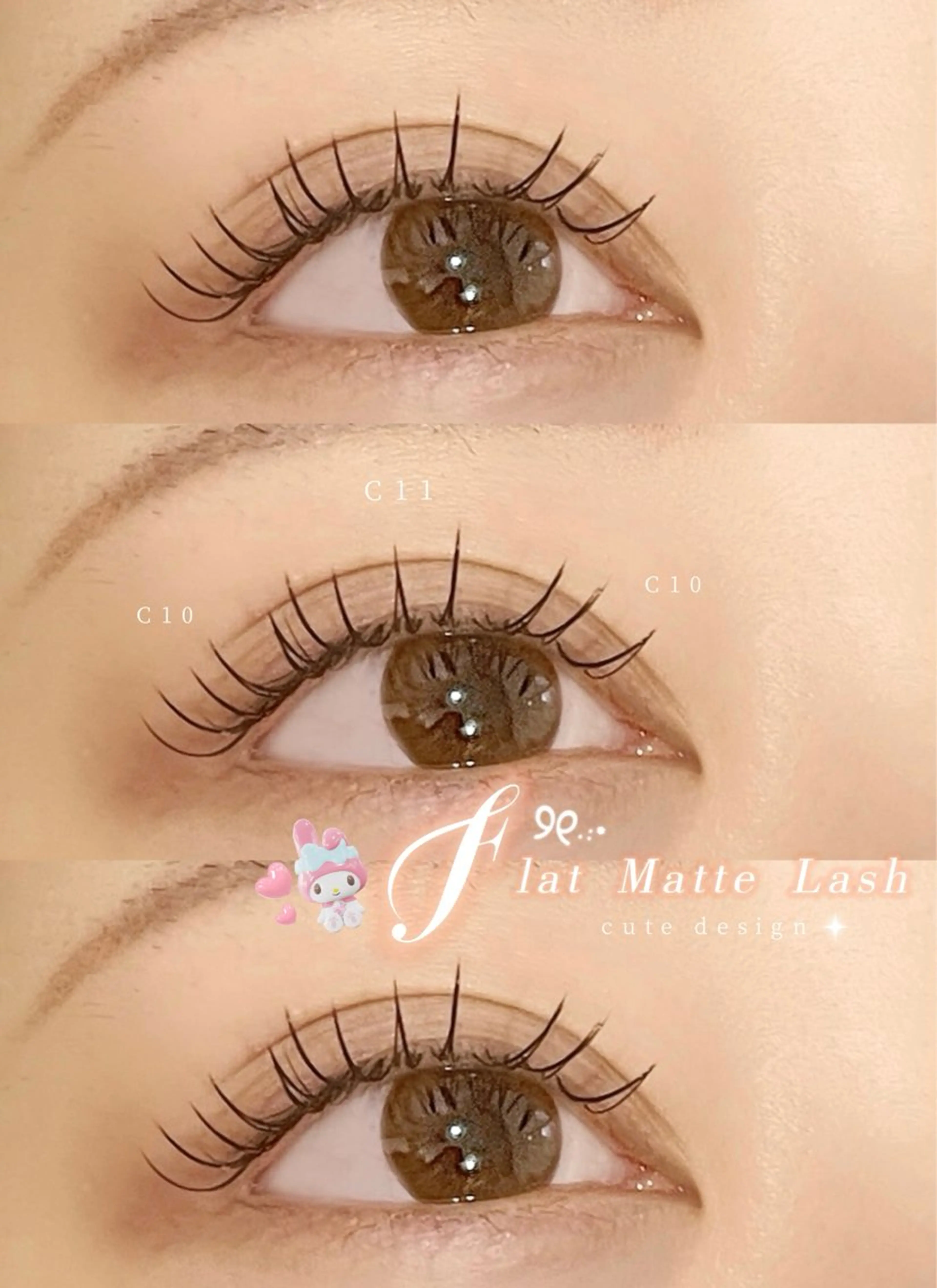 マツエク・マツパ chatran ishimochiのマツエク・マツパデザイン