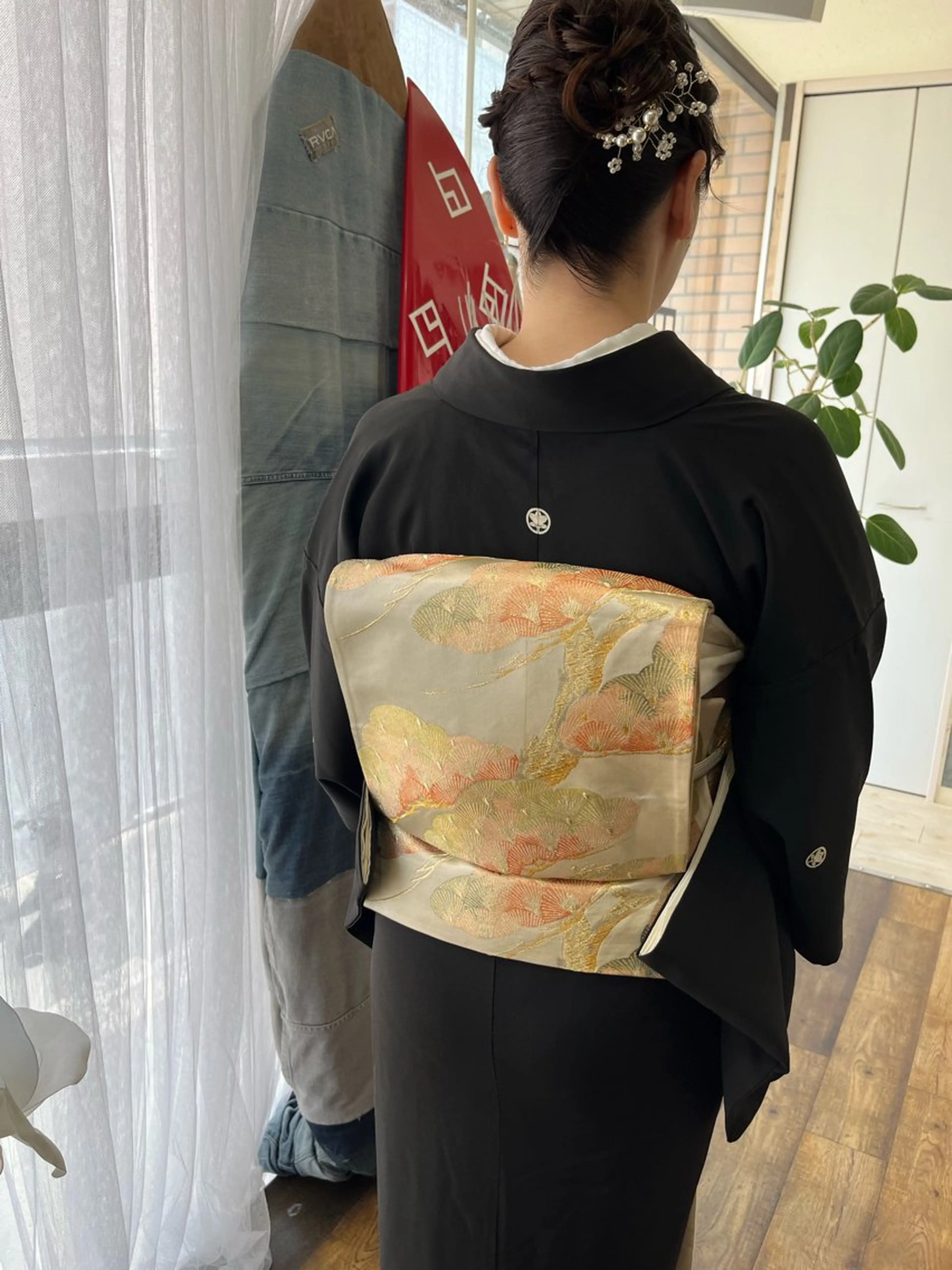 帯結び お太鼓 変わりお太鼓の写真