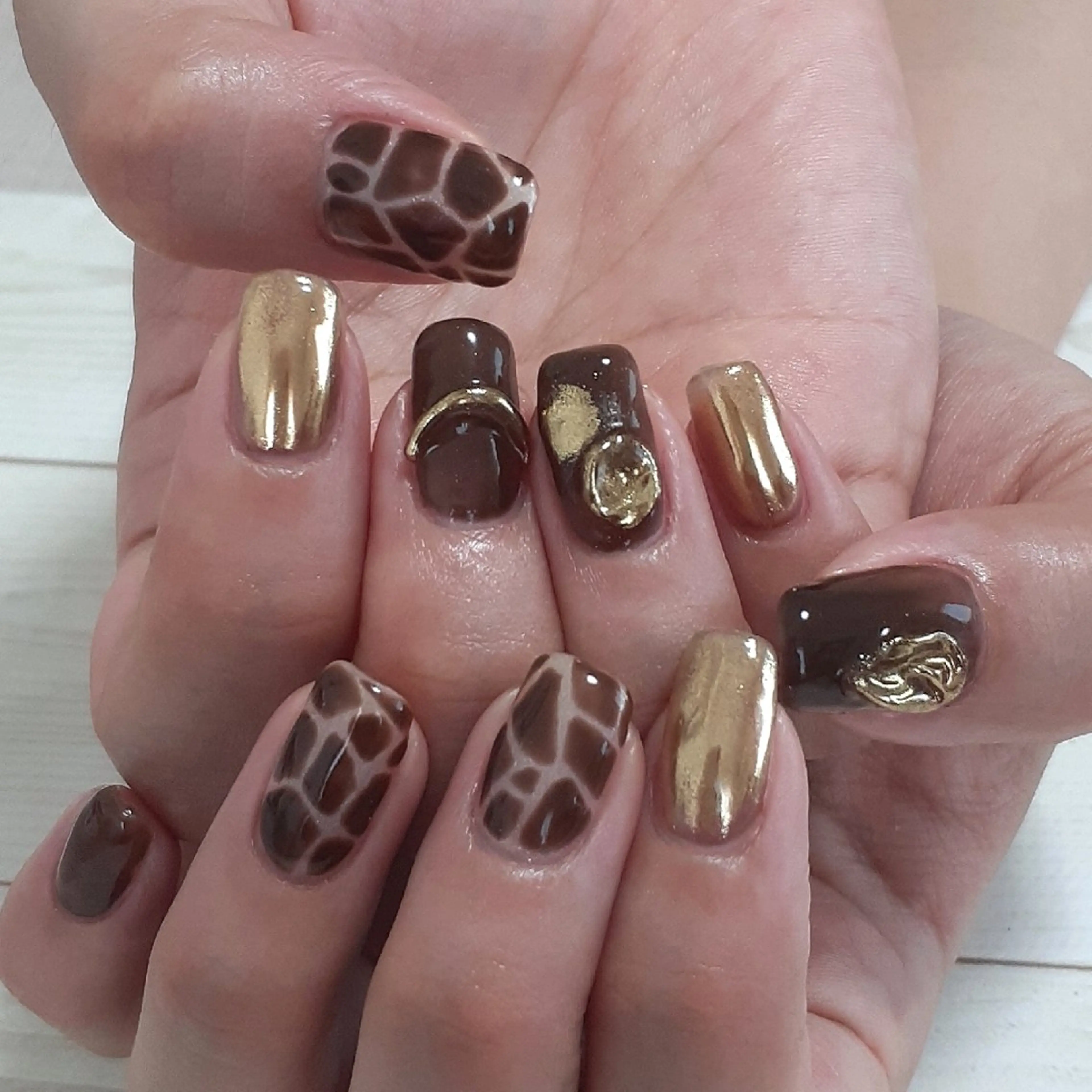 ネイル ゴージャス ハンドネイル 池元 真由美のネイルデザイン