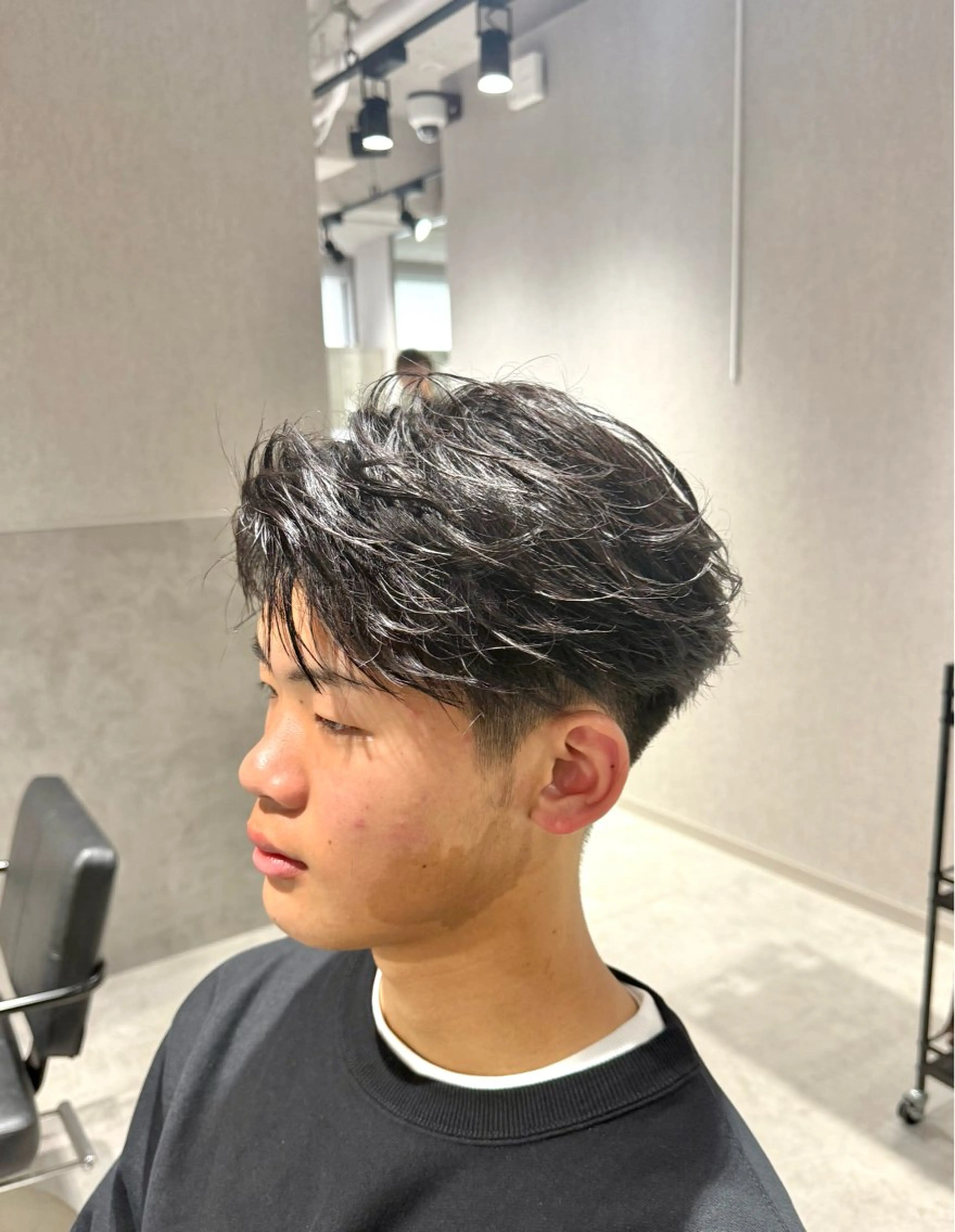 ショート メンズ ショートヘア カット メンズパーマ職人 パーマ🔥ritaのヘアスタイル