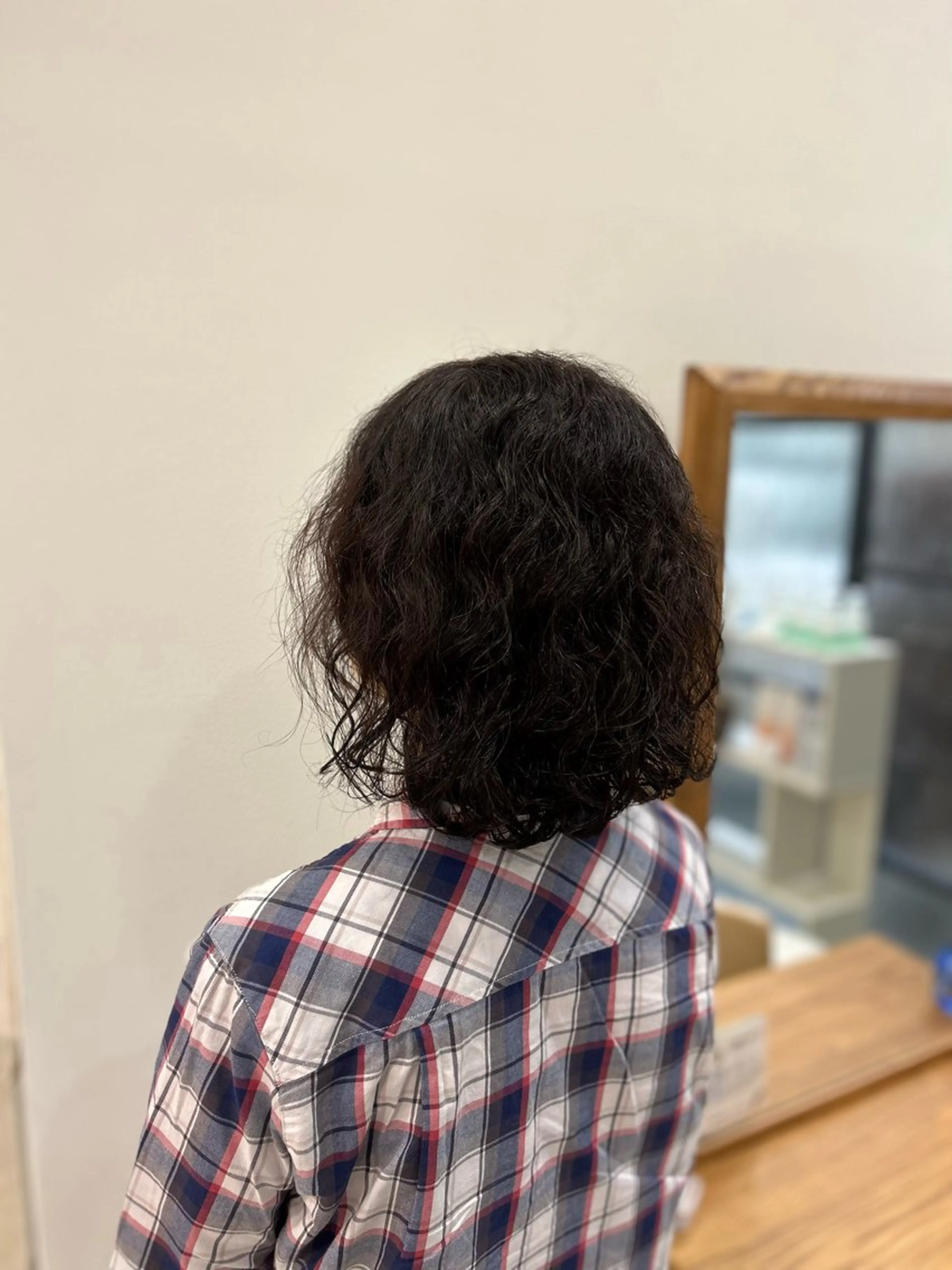 ミディアム ミディアムパーマ 津田 莉央奈🫧‪のヘアスタイル