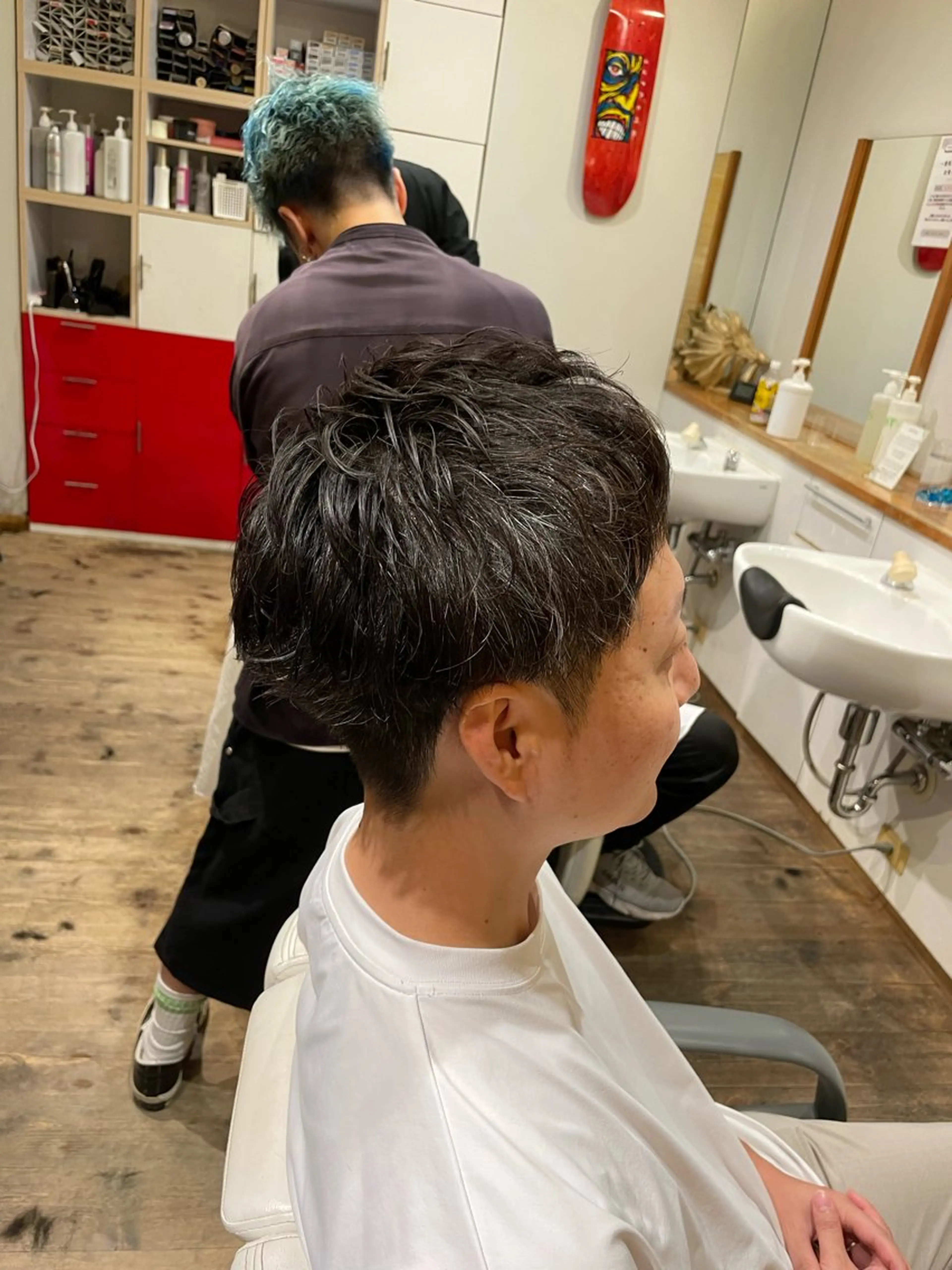 ショート メンズ 椿 大輔のヘアスタイル