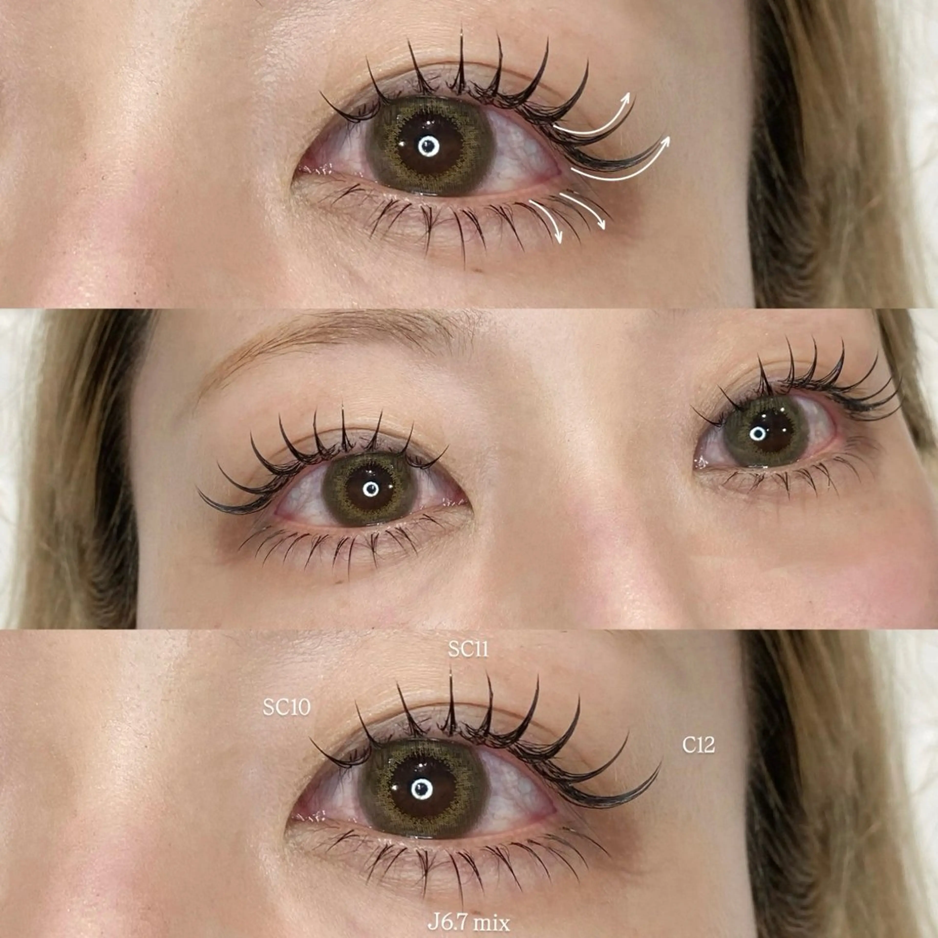 🪄上下マツエク合計200本まで🪄            仕上がりSNS用撮影🆗の方500円off✨️ 全員オフ無料の写真