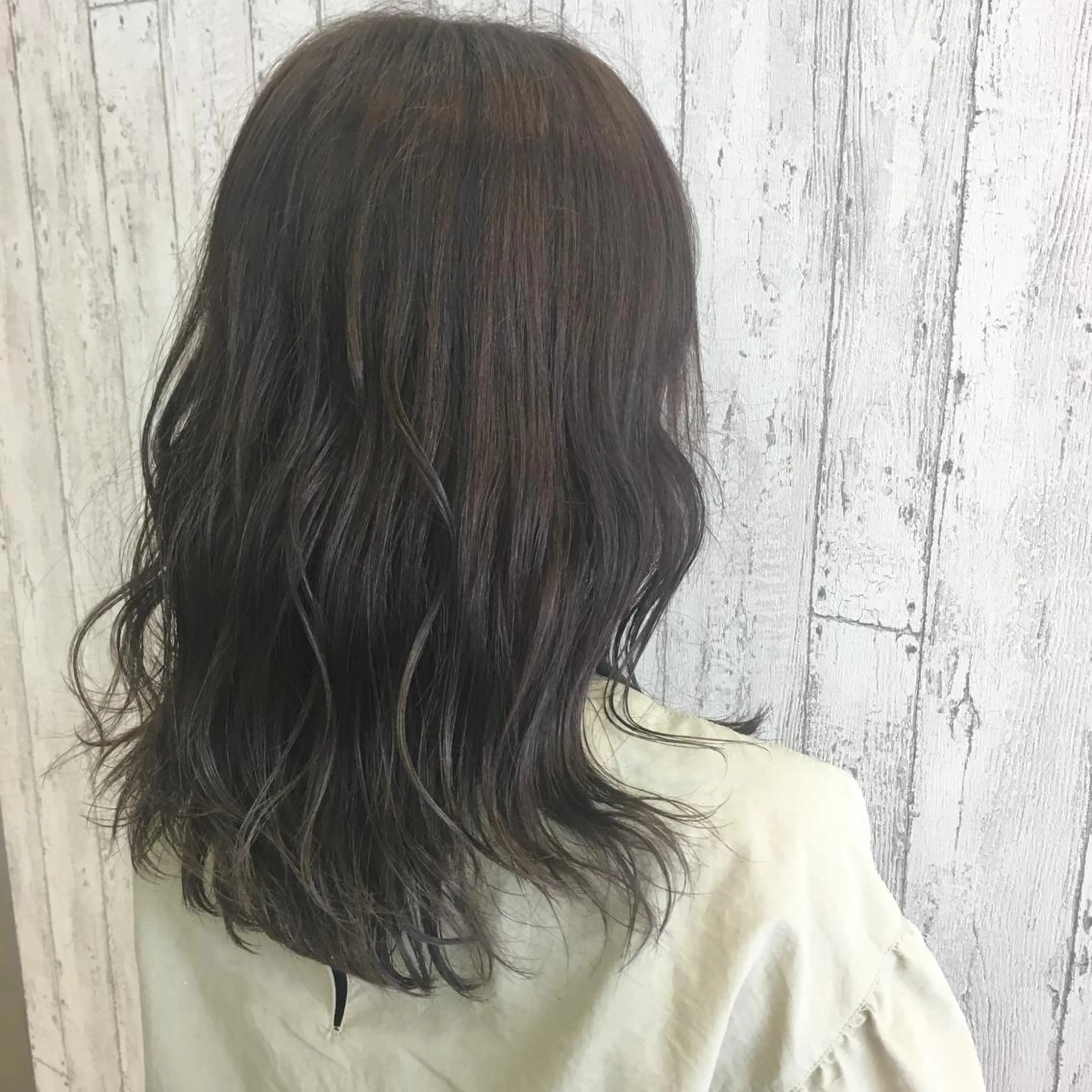 カラー ブラウンカラー ダークブラウン yoon所属・Kaede .のヘアスタイル