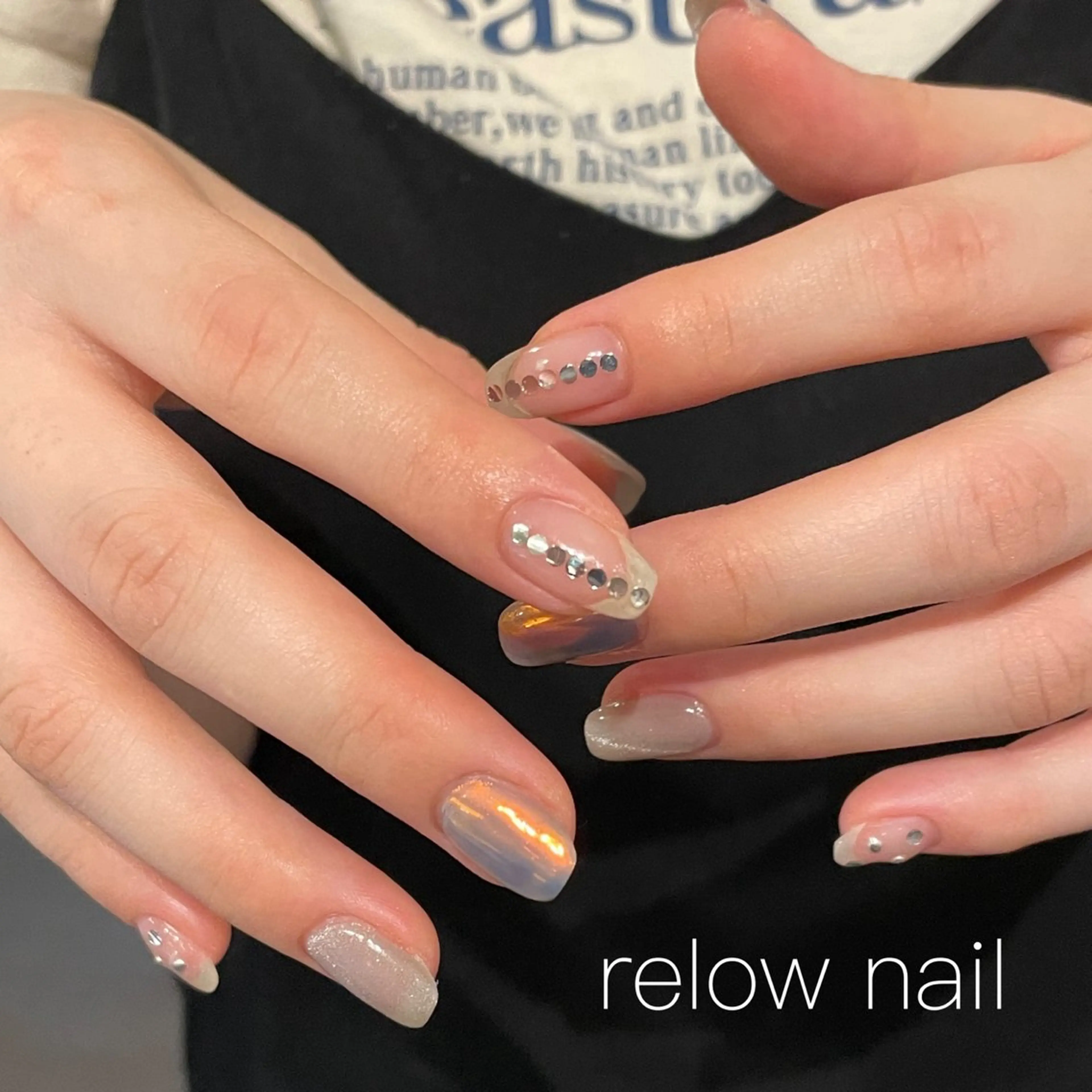 ネイル アートネイル ジェルネイル パラジェル 🌷 YURI🌷のネイルデザイン