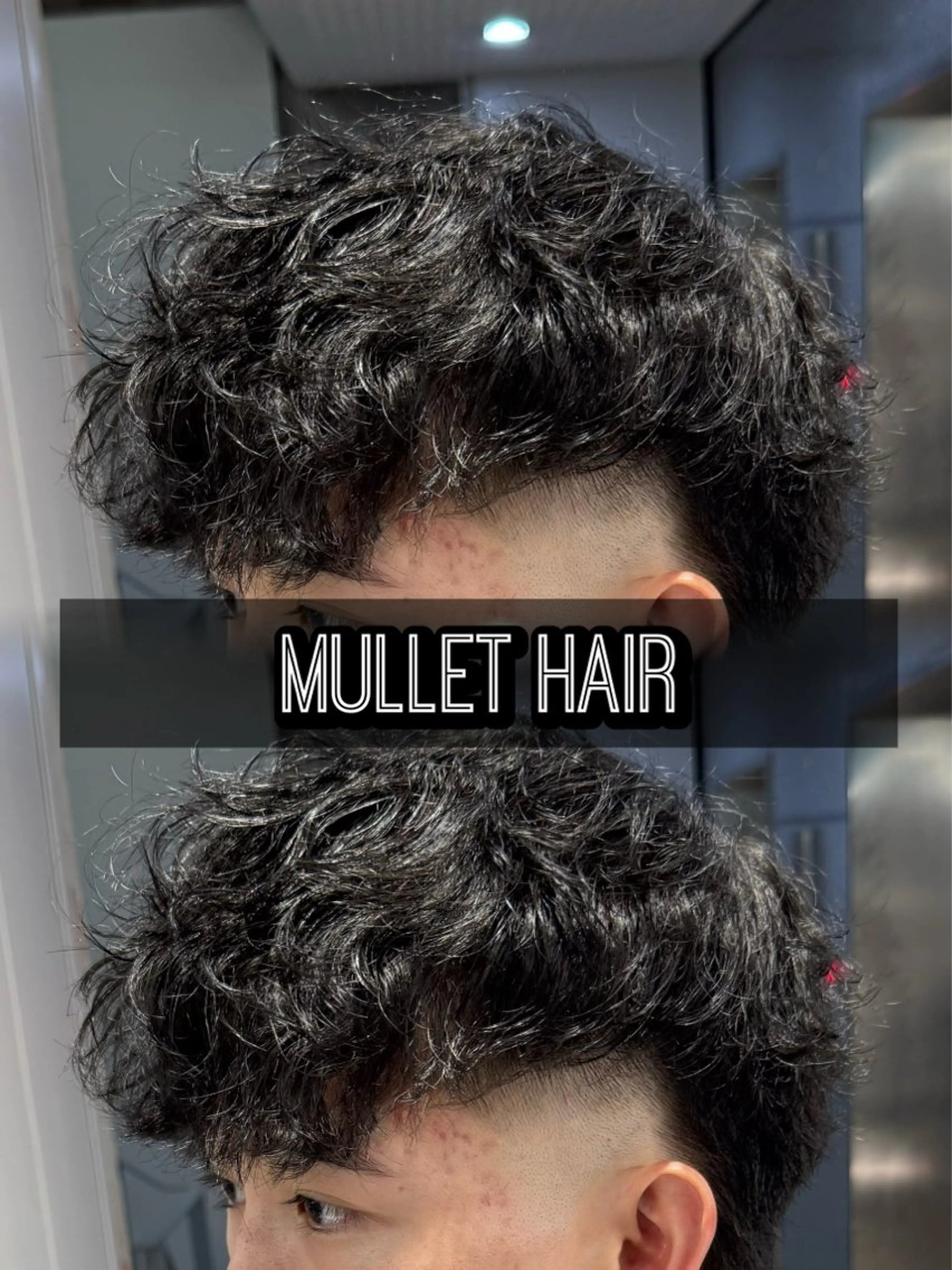 パーマ メンズ センターパート フェザーパーマ メンズハイライト メンズメッシュ マッシュ センターパート/フェ ザー🔥SHUYAのヘアスタイル