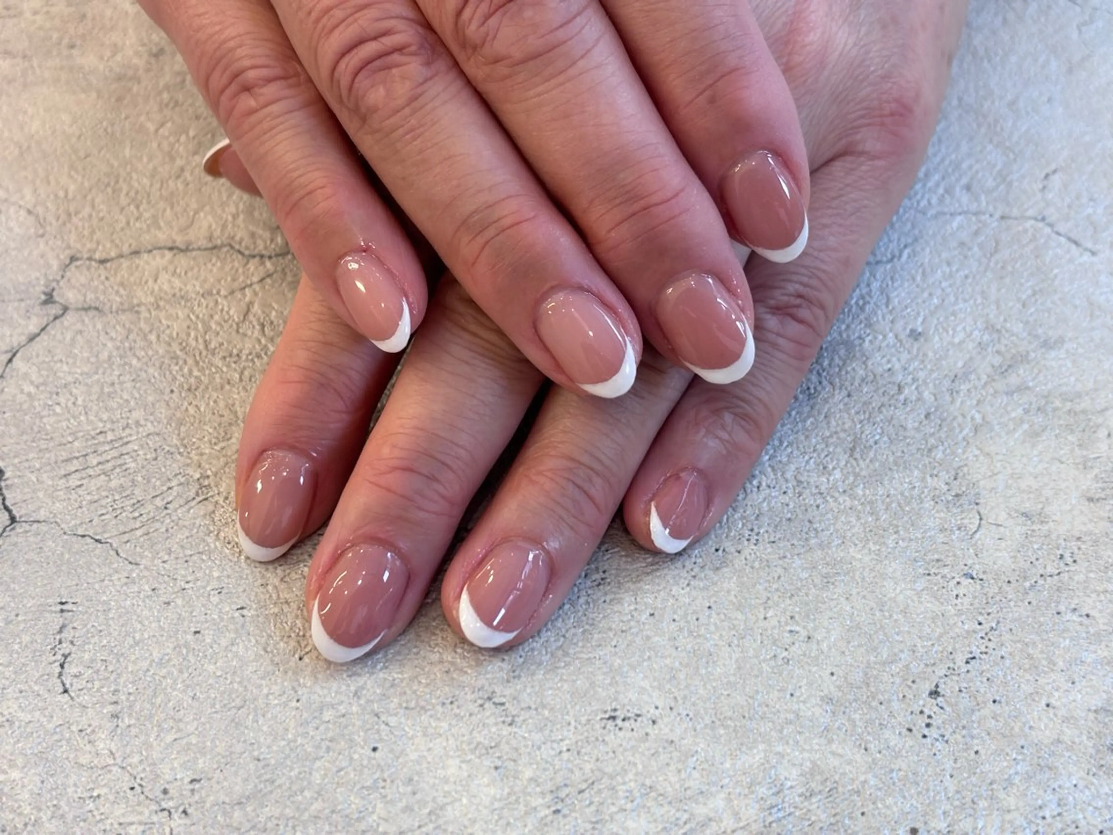 ネイル フレンチネイル 松本 花奈のネイルデザイン