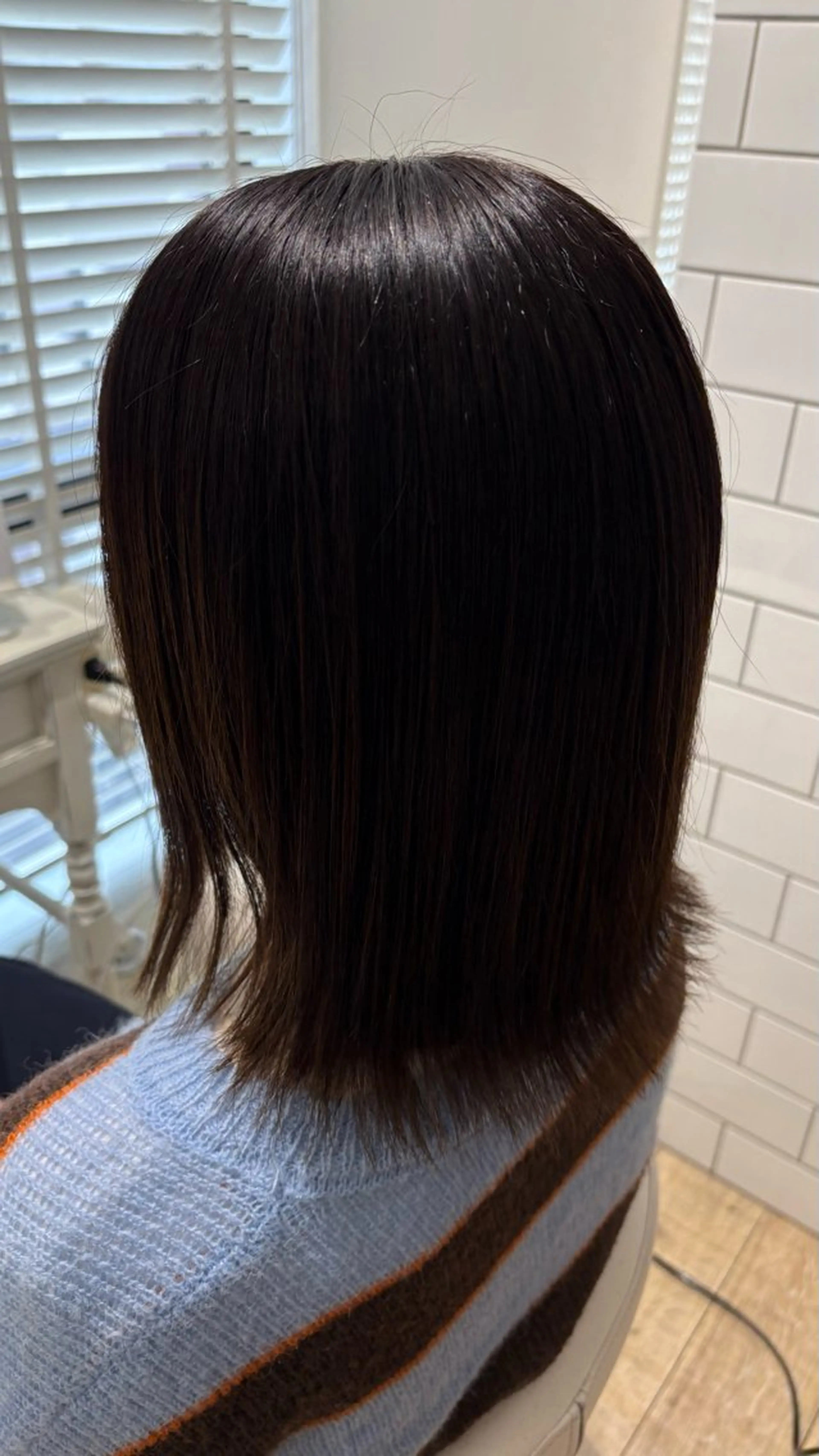 ミディアム カラー カット ヘアカラー トリートメント ♣️似合わせ 艶髪カラーYUUGAのヘアスタイル