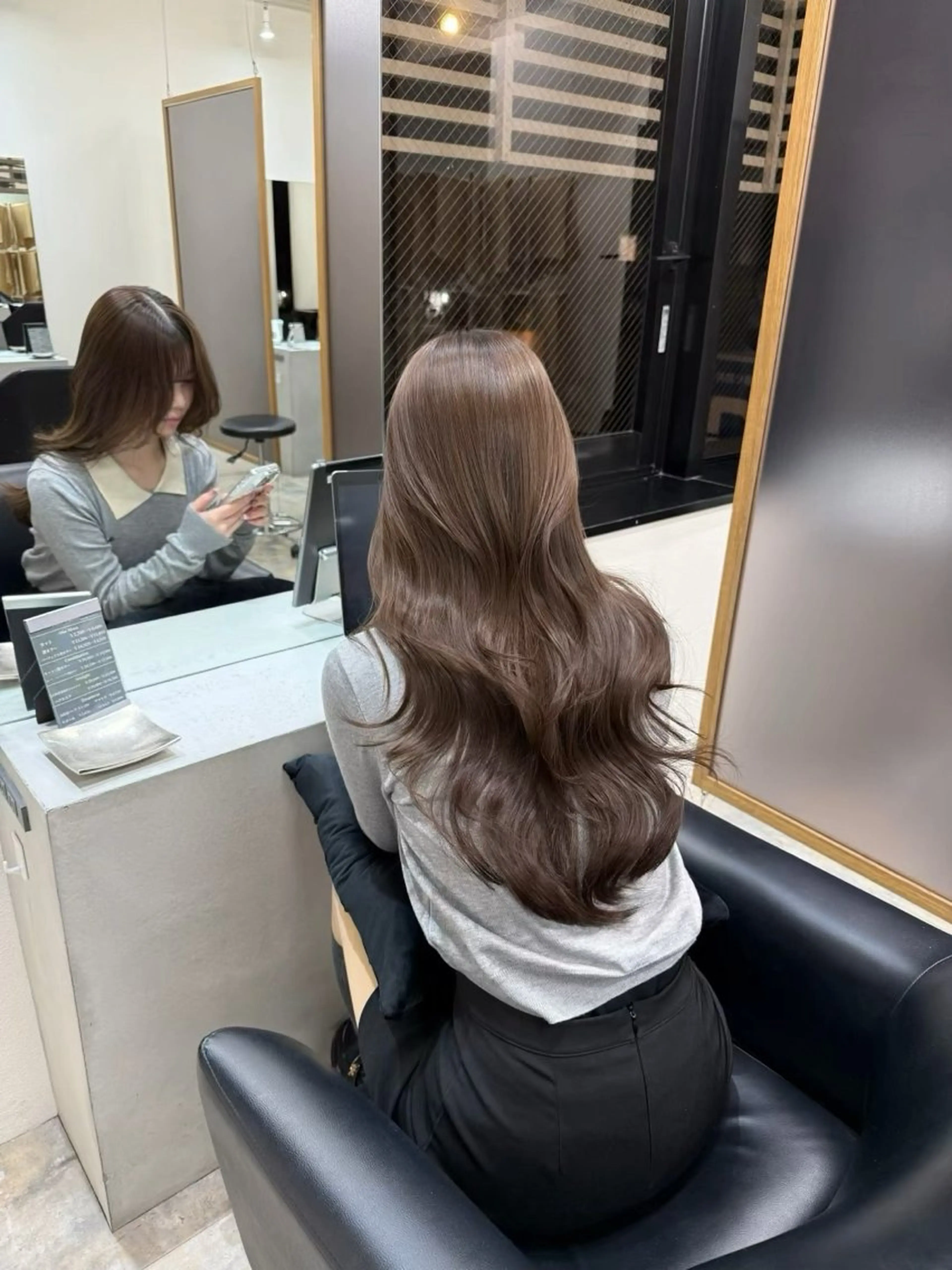 ロング ヘアカラー Ayuri♡艶カラー /盛れるcolorのヘアスタイル