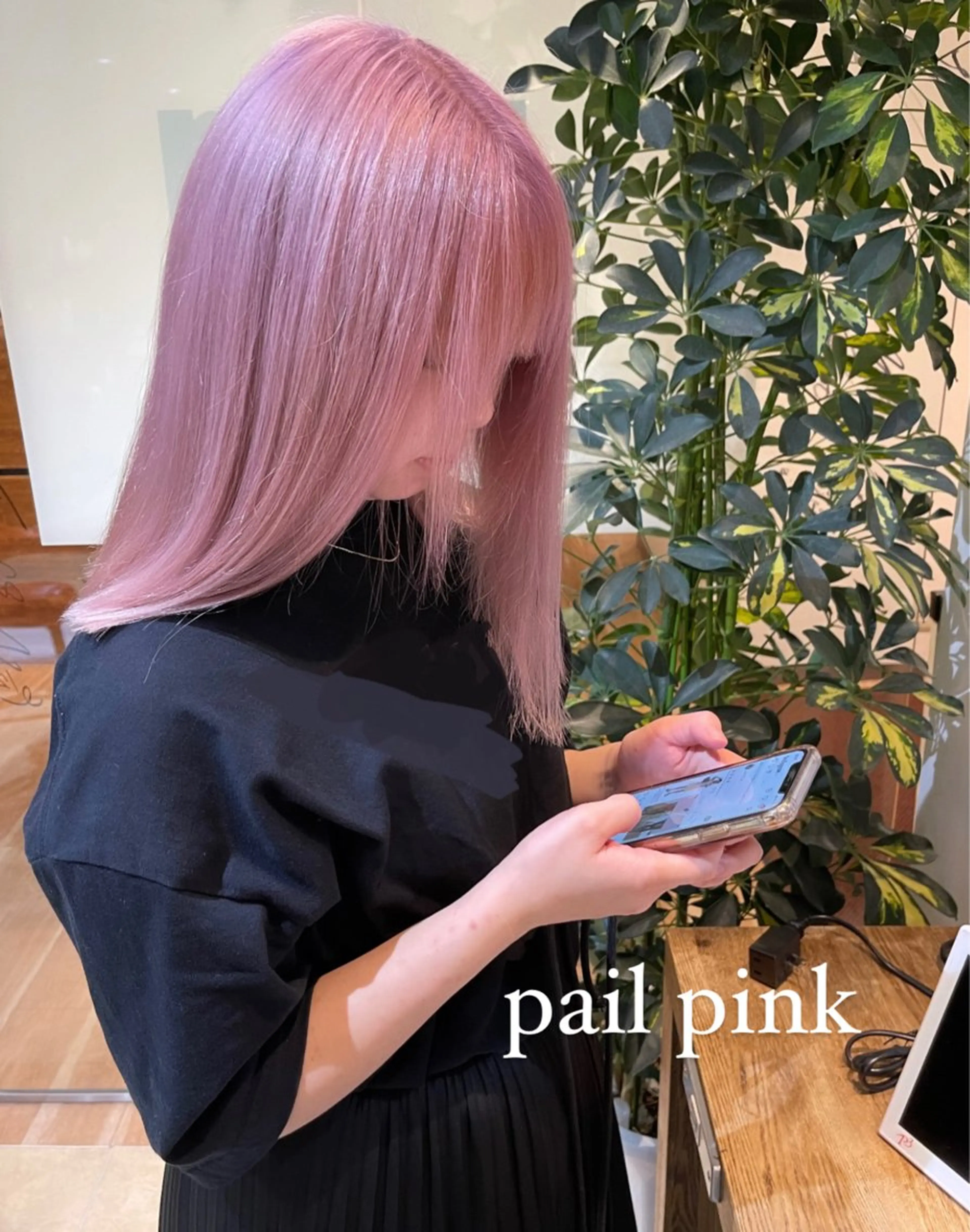 特別価格🉐《🫧工程にケア剤込ダメージレスにハイトーン🫧》ケアブリーチダブルカラー+treatment付🍑の写真