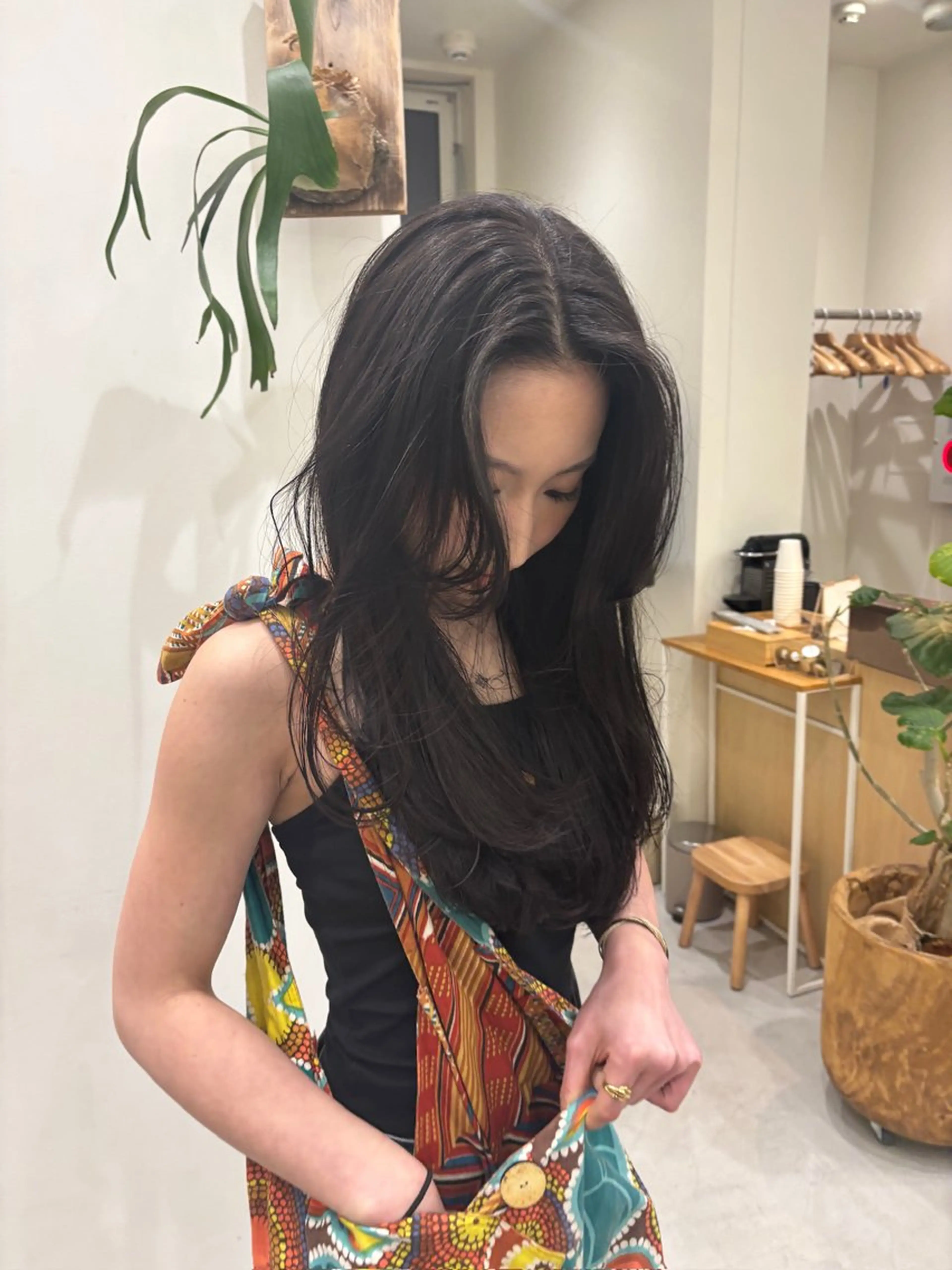 ロング カラー rion🪽 /wカラー・縮毛矯正のヘアスタイル