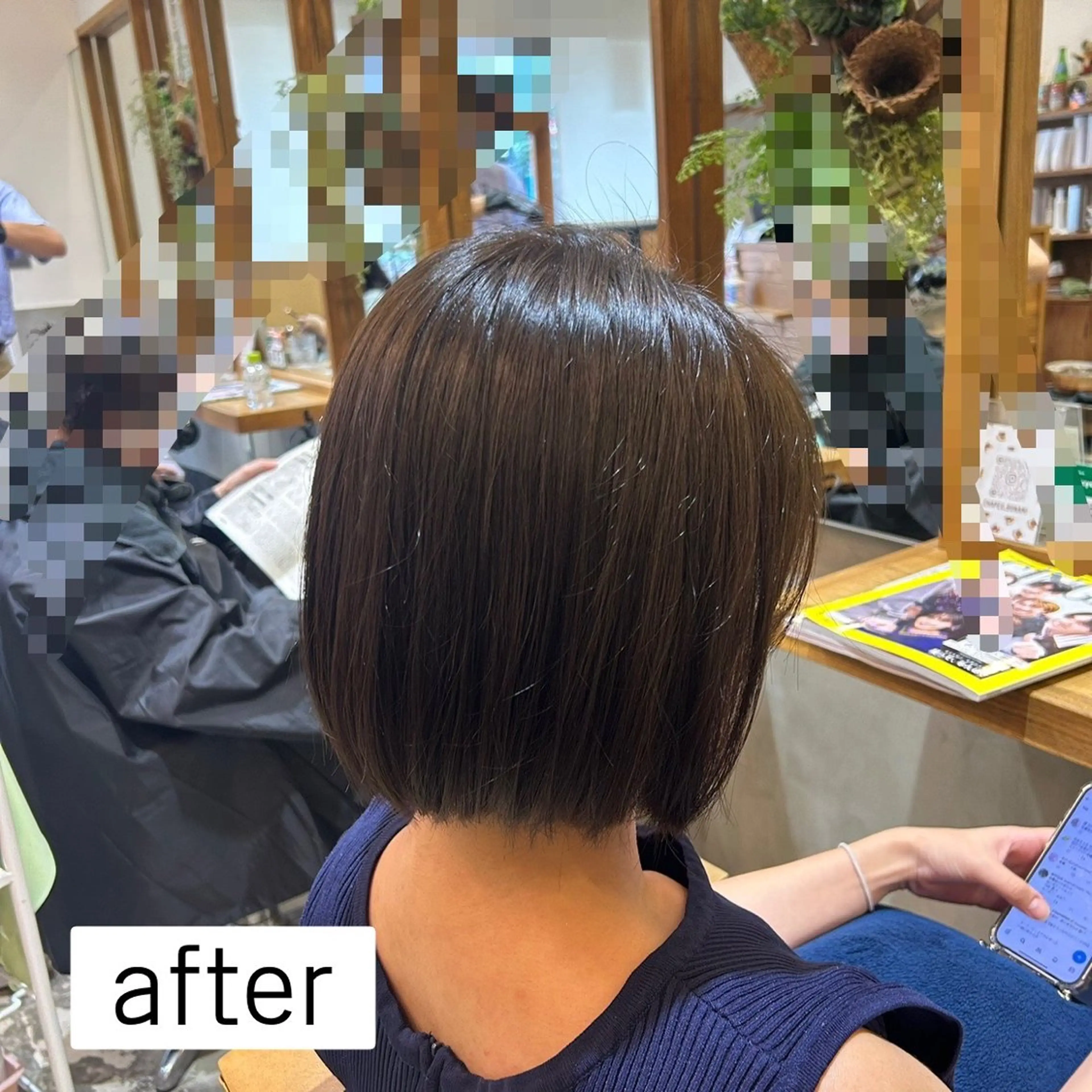 ショート カラー カット ヘアカラー トリートメント 若狭 彩花のヘアスタイル